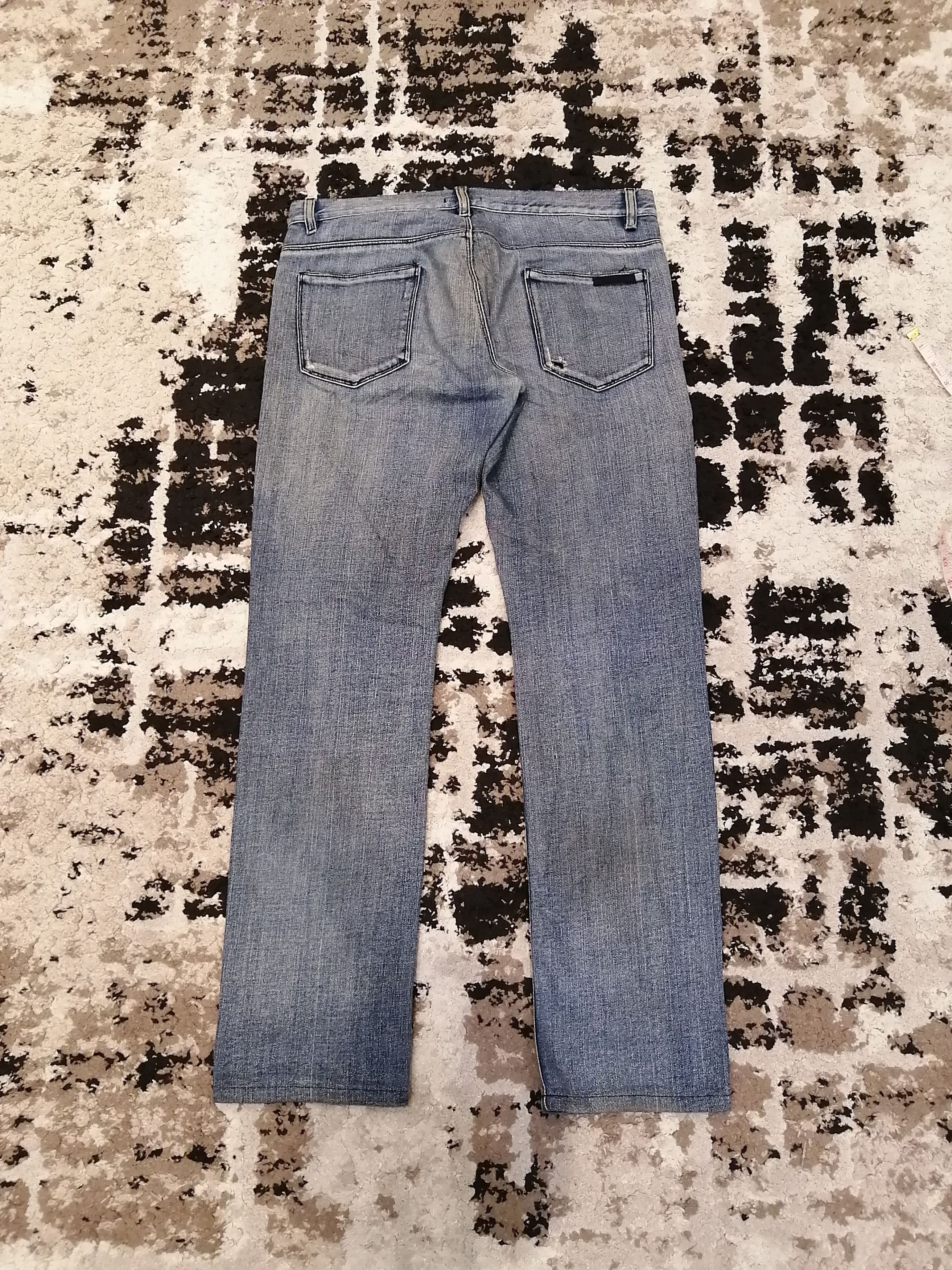 Prada Vintage Prada Tapered Fit Distressed Jeans - Size 32 Size US 32 / EU 48 - 15 Thumbnail