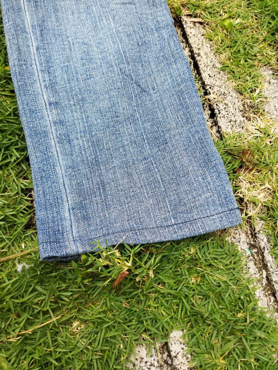 Prada Vintage Prada Tapered Fit Distressed Jeans - Size 32 Size US 32 / EU 48 - 2 Thumbnail