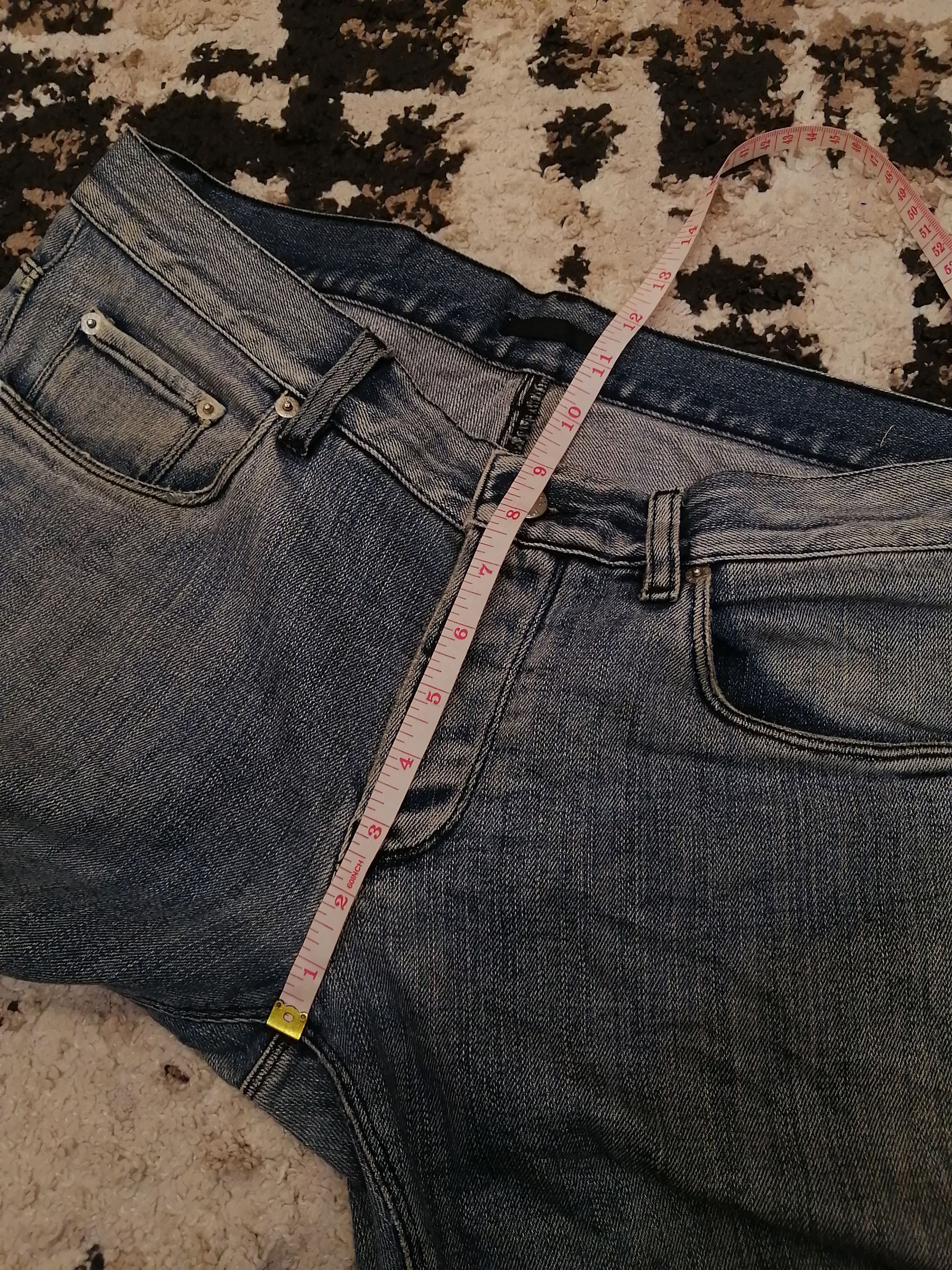 Prada Vintage Prada Tapered Fit Distressed Jeans - Size 32 Size US 32 / EU 48 - 17 Thumbnail
