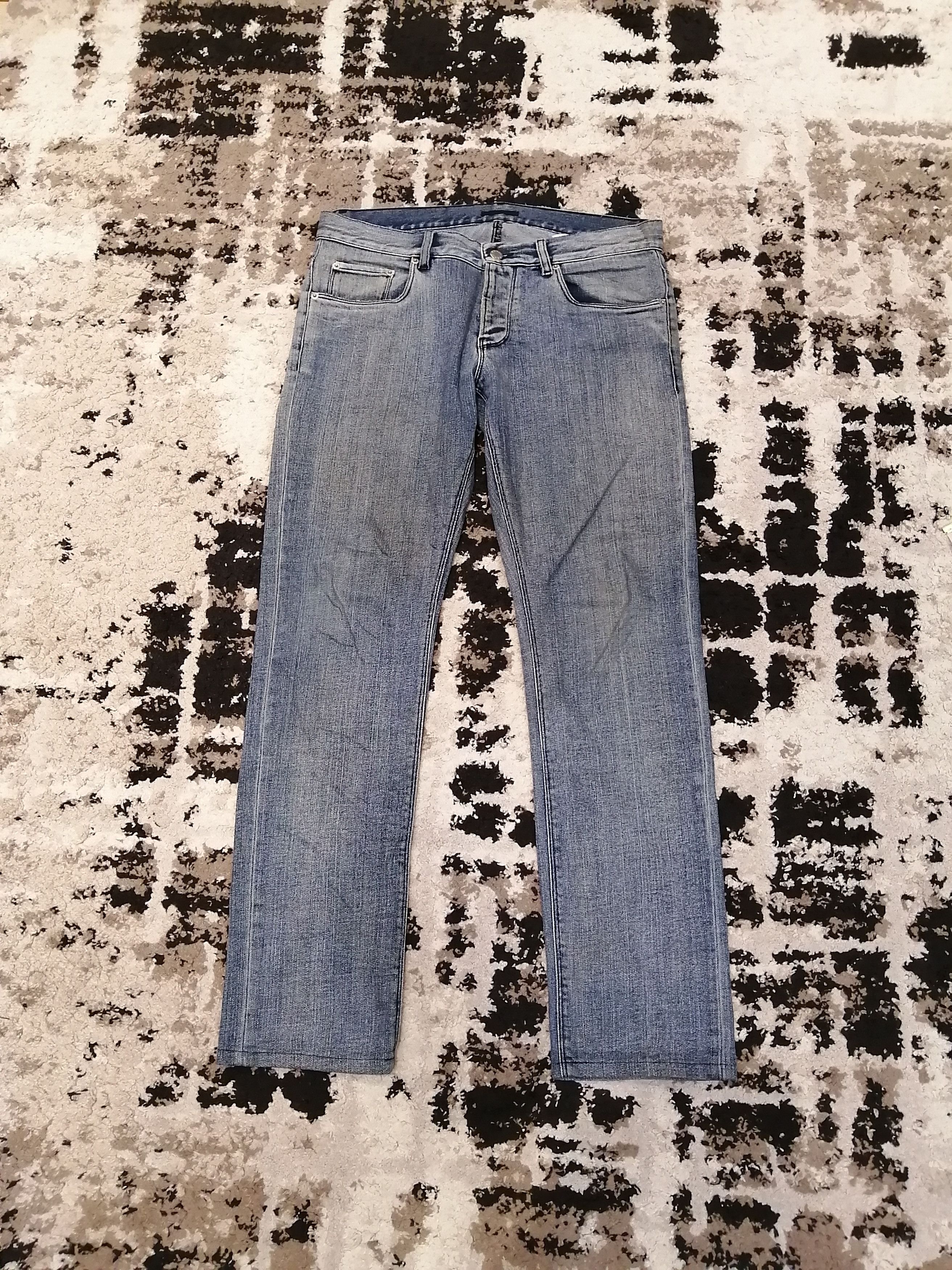 Prada Vintage Prada Tapered Fit Distressed Jeans - Size 32 Size US 32 / EU 48 - 14 Thumbnail