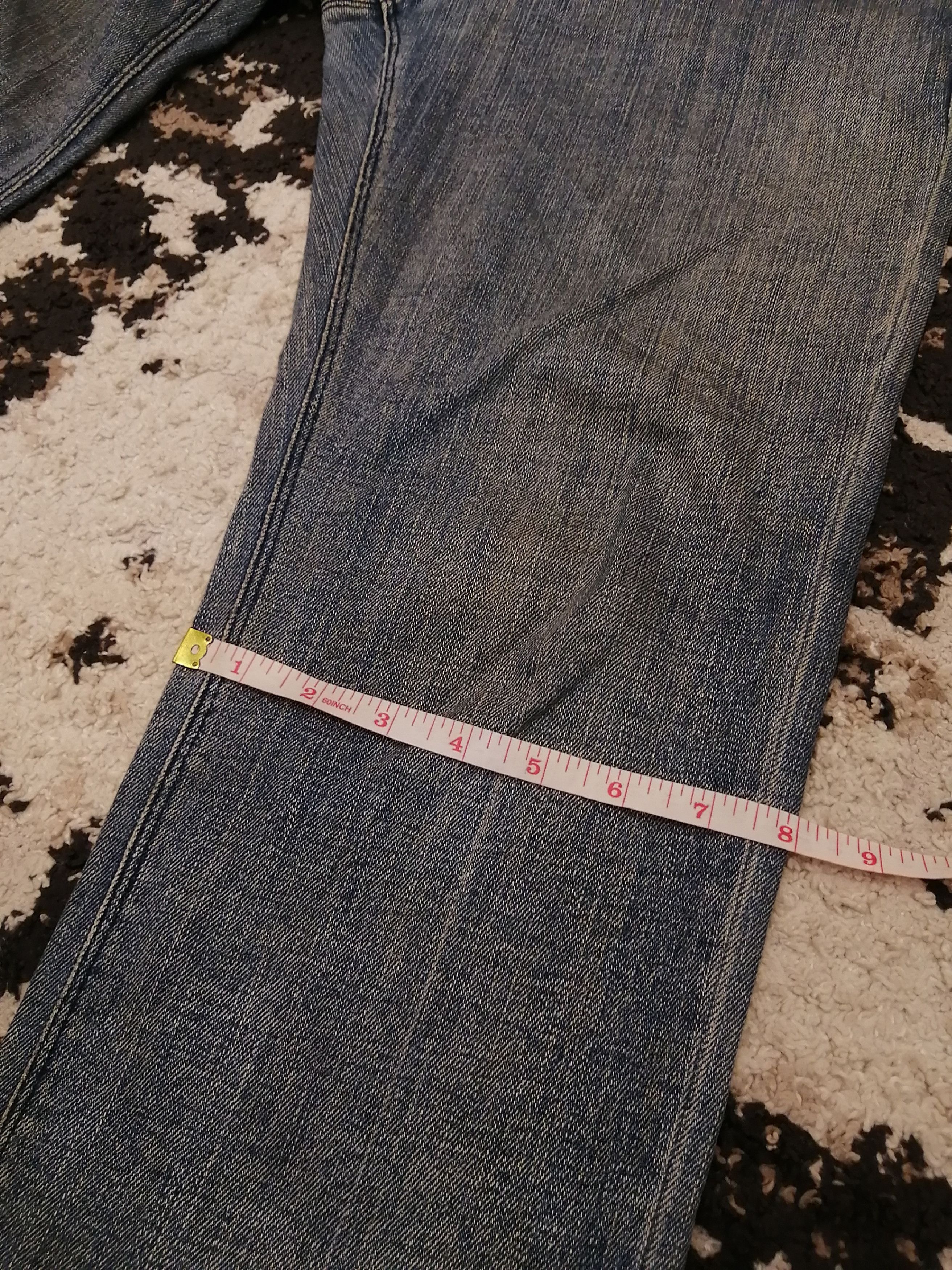 Prada Vintage Prada Tapered Fit Distressed Jeans - Size 32 Size US 32 / EU 48 - 19 Thumbnail