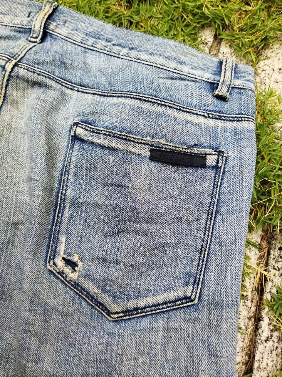 Prada Vintage Prada Tapered Fit Distressed Jeans - Size 32 Size US 32 / EU 48 - 12 Thumbnail