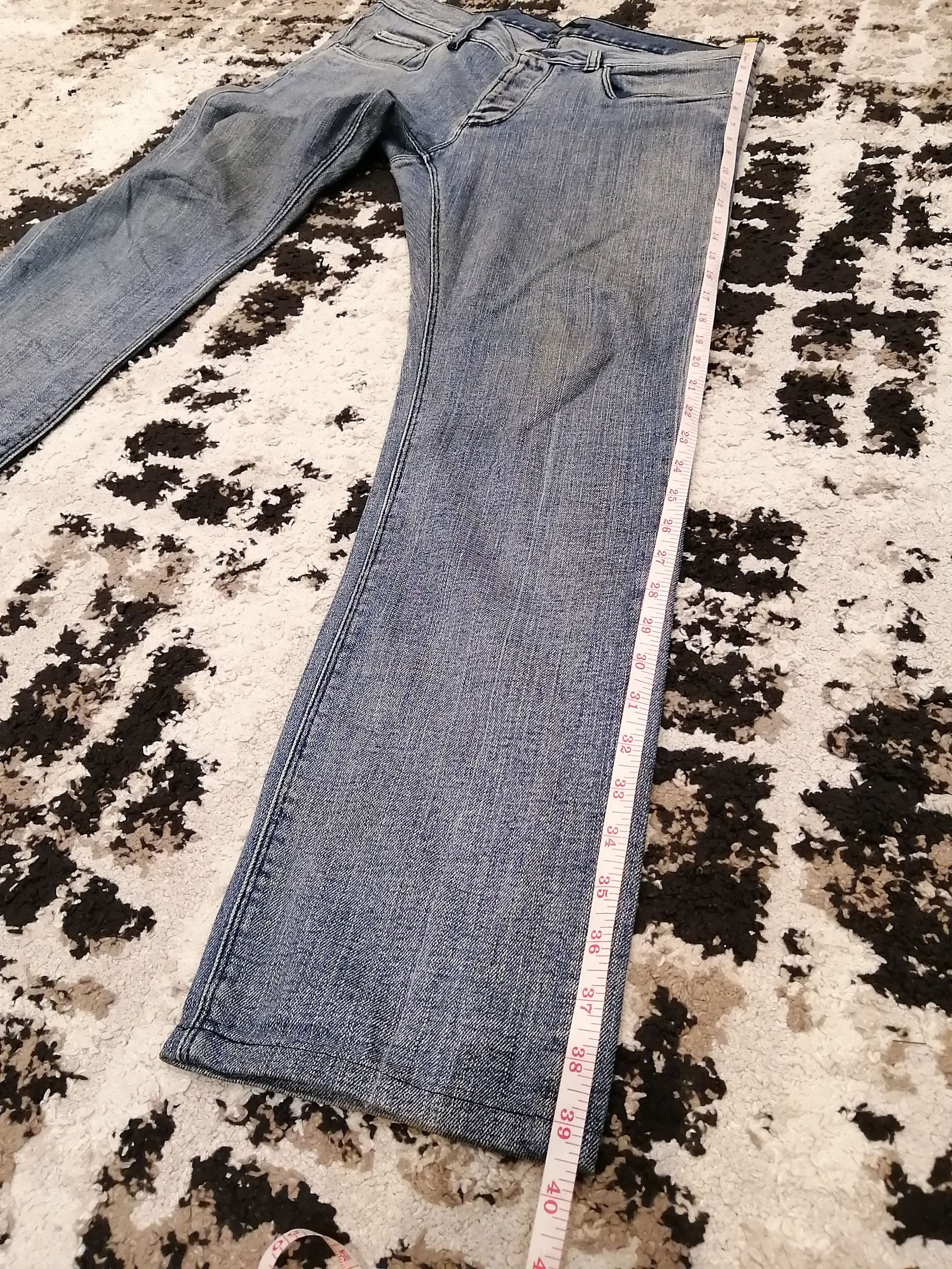 Prada Vintage Prada Tapered Fit Distressed Jeans - Size 32 Size US 32 / EU 48 - 21 Thumbnail