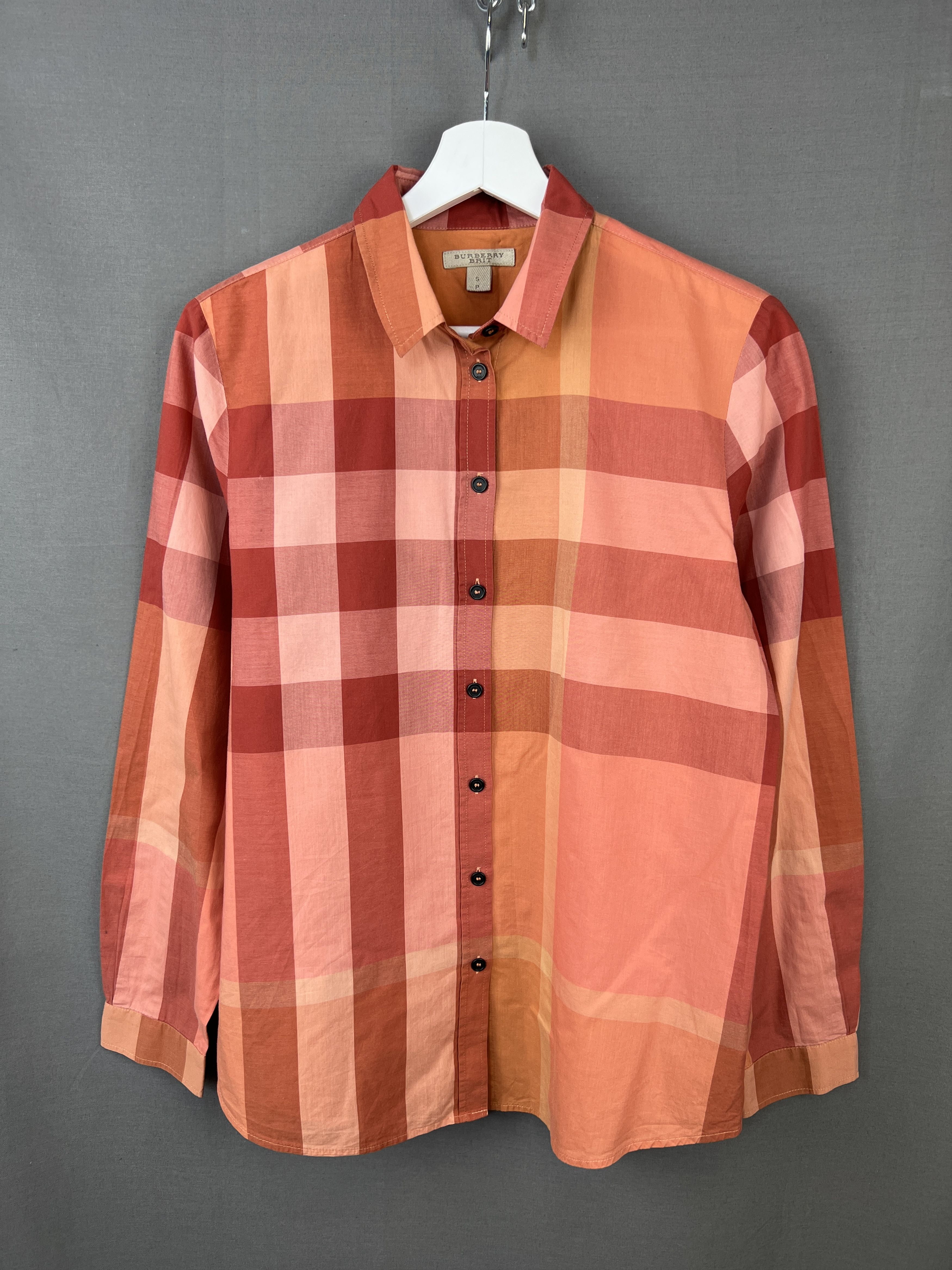 Burberry Brit Nova Check Multicolor Button Shirt