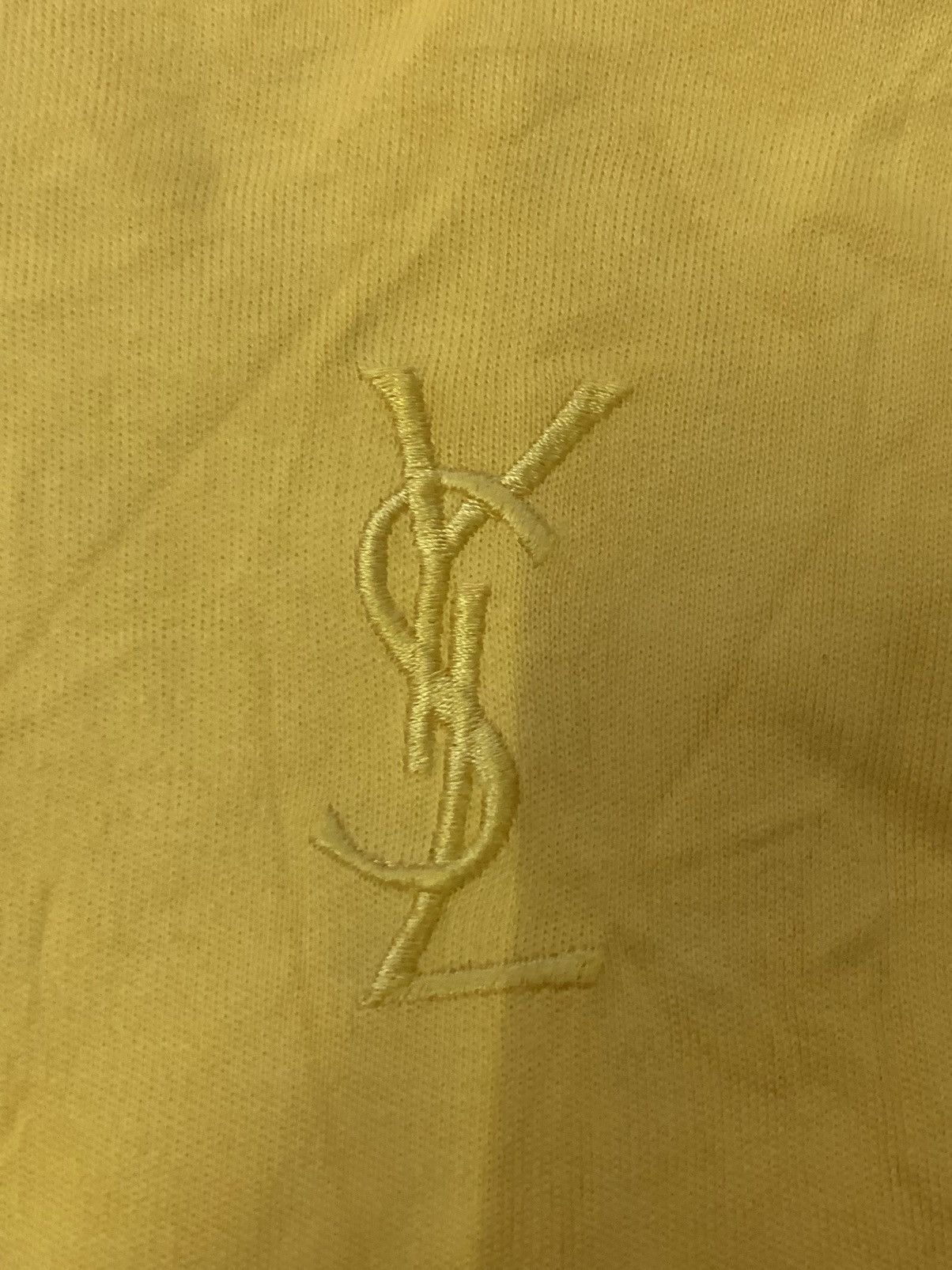 Yves Saint Laurent Nice YSL Tri Color Long Sleeve T Shirt Size US M / EU 48-50 / 2 - 3 Thumbnail