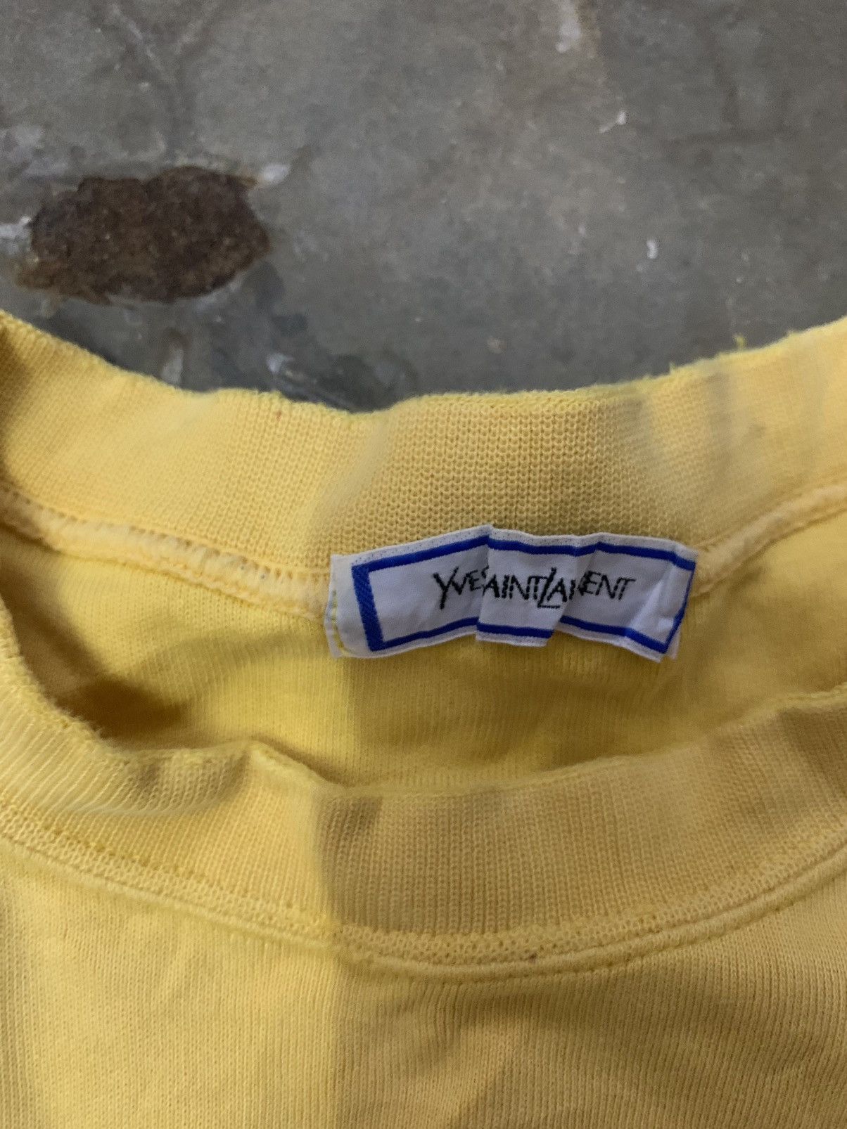 Yves Saint Laurent Nice YSL Tri Color Long Sleeve T Shirt Size US M / EU 48-50 / 2 - 6 Thumbnail