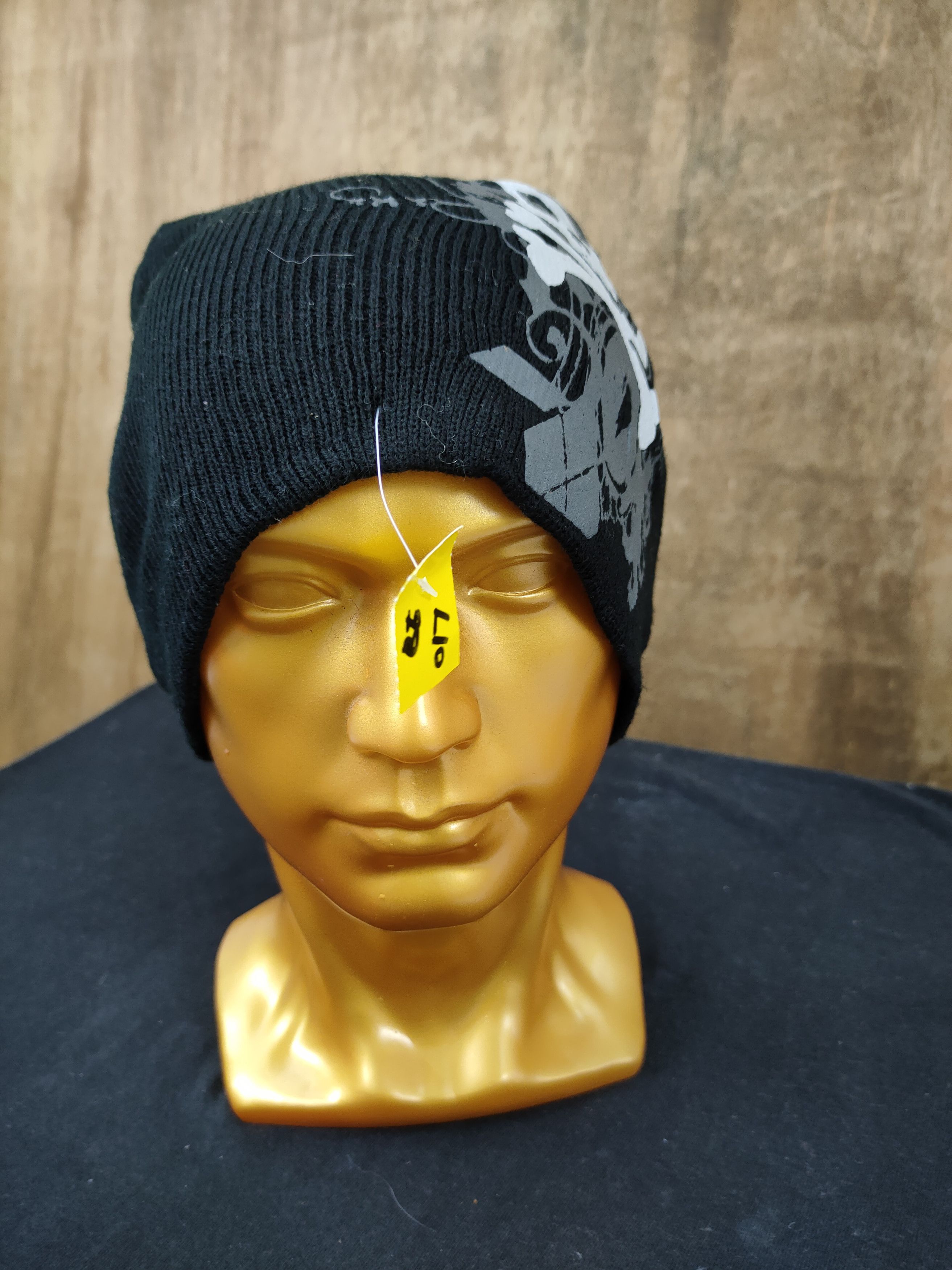 Japanese Brand Japan skull black beanie punk seditionaries beanie hat #017 Size ONE SIZE - 5 Thumbnail