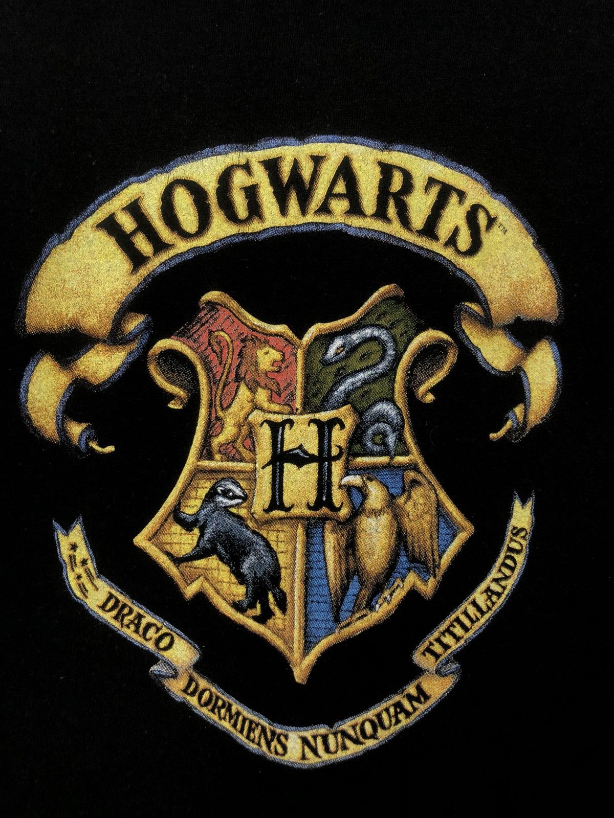 Vintage Vintage 2001 Harry Potter Hogwarts T-shirt Size US M / EU 48-50 / 2 - 3 Thumbnail