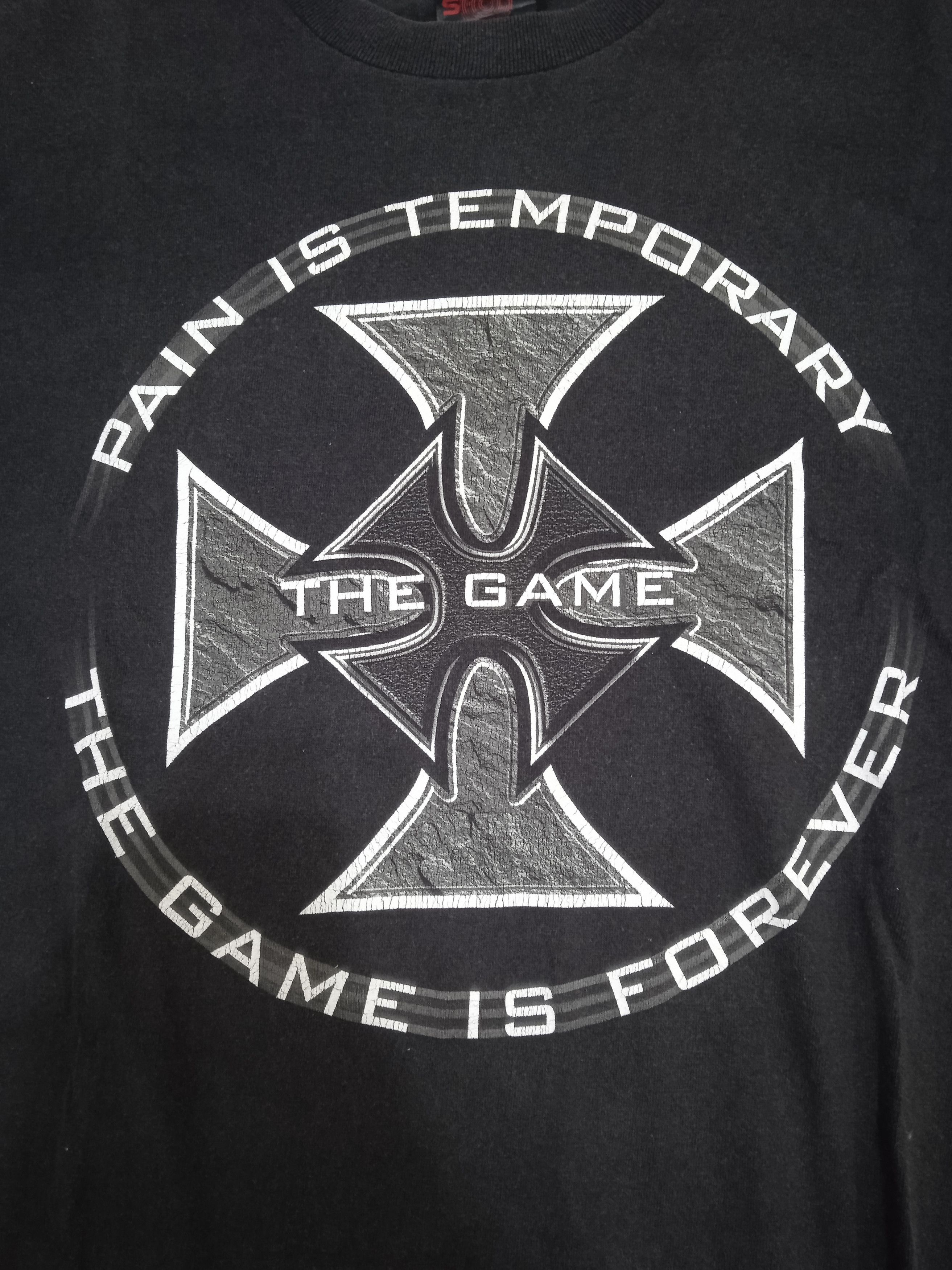 Vintage × WWE × WWF Vintage 2000s WWE Triple H T-Shirt Size US L / EU 52-54 / 3 - 4 Thumbnail