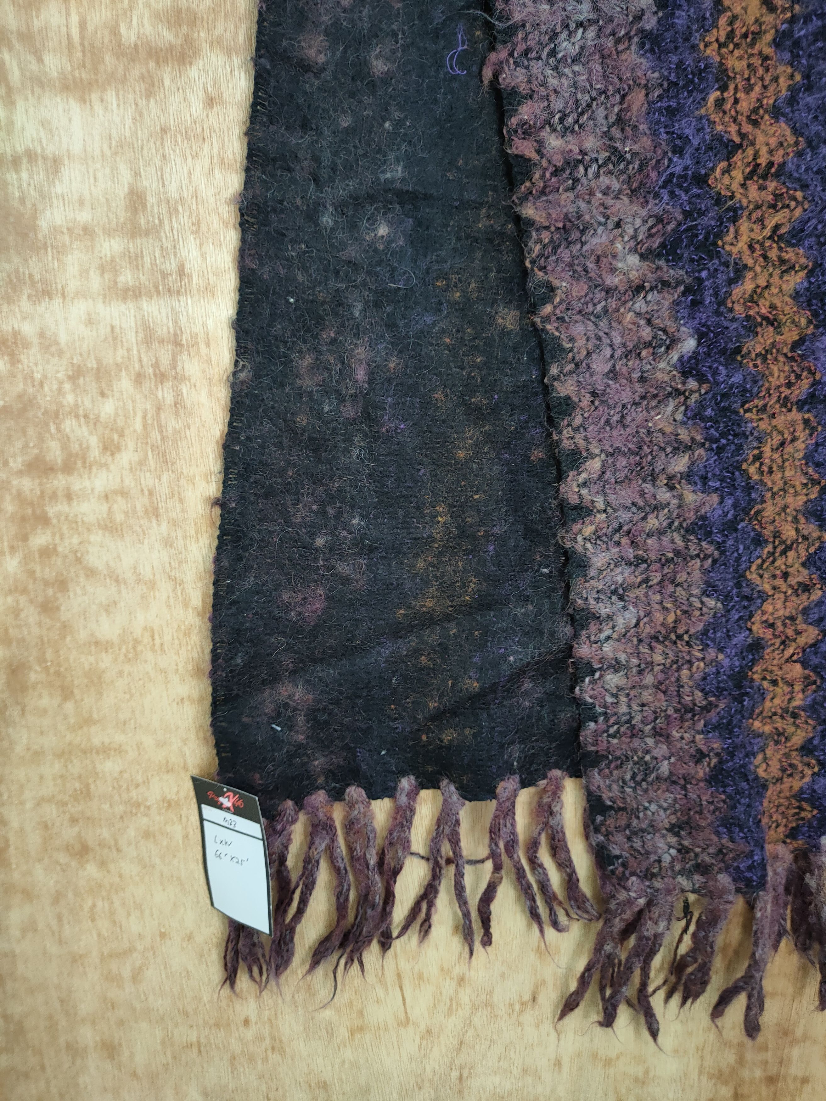 Japanese Brand × Vintage Japan Mohair scarves muffler streetwear #m33 DL Size ONE SIZE - 3 Thumbnail