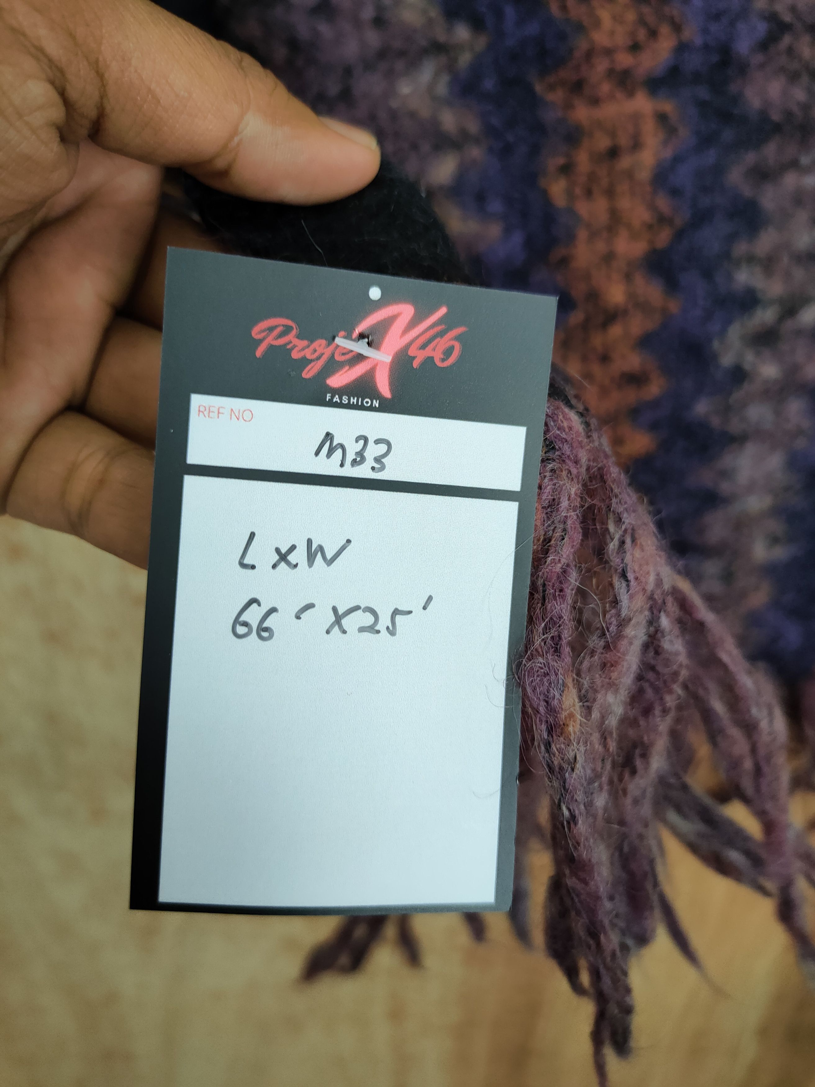 Japanese Brand × Vintage Japan Mohair scarves muffler streetwear #m33 DL Size ONE SIZE - 6 Thumbnail