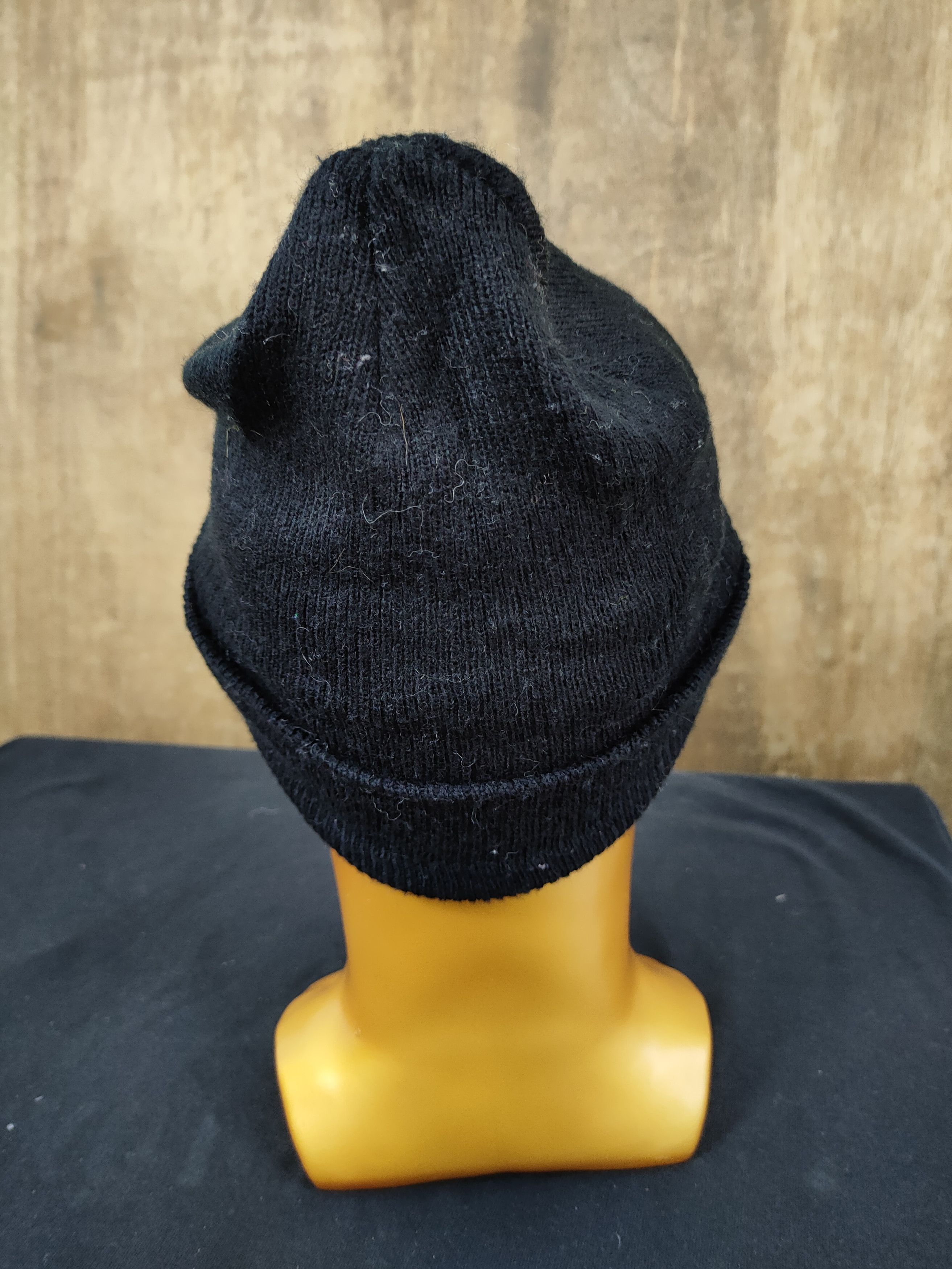 Nike Nike beanie sportwear black vintage #169 Size ONE SIZE - 3 Thumbnail