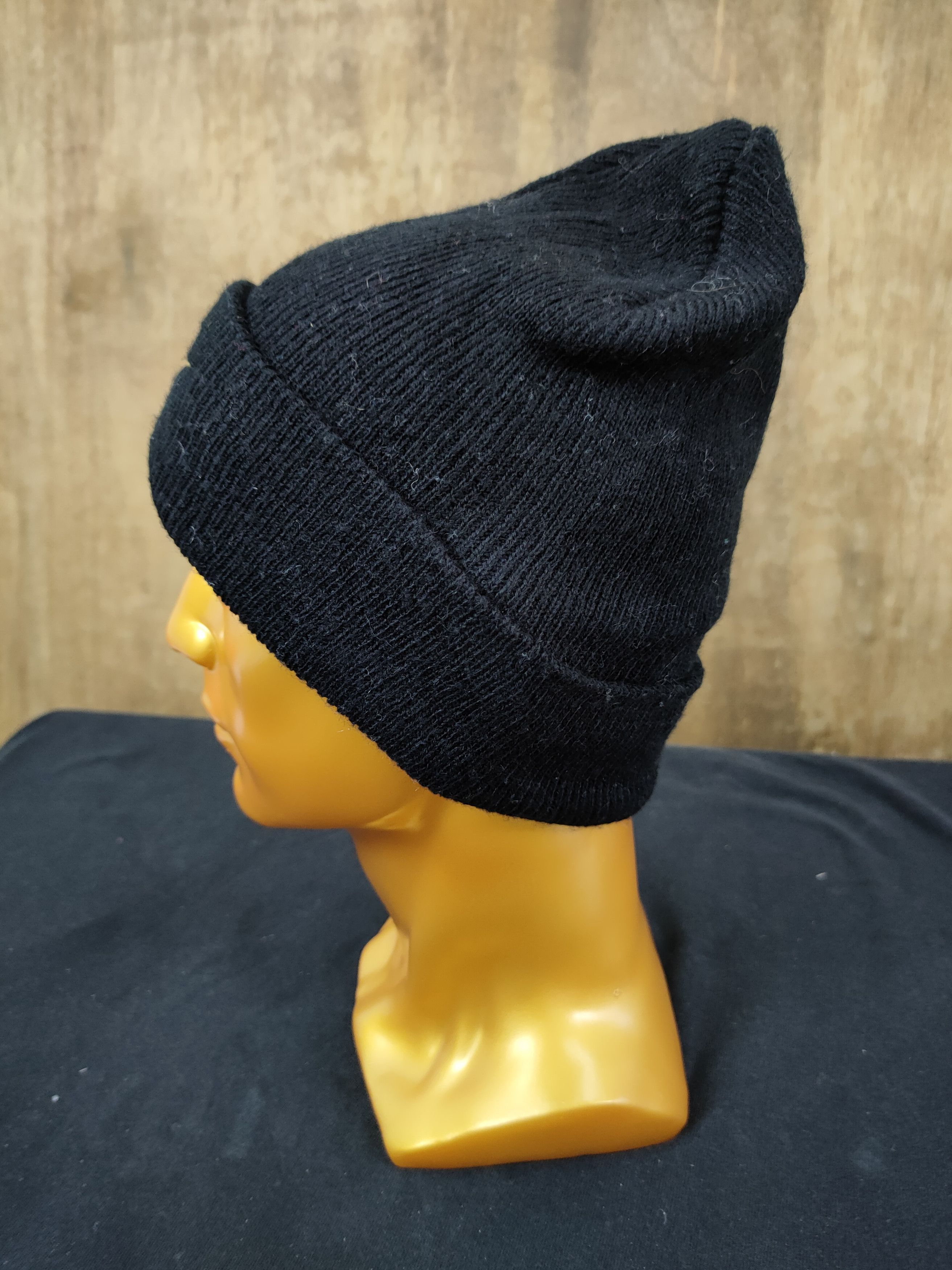 Nike Nike beanie sportwear black vintage #169 Size ONE SIZE - 2 Thumbnail