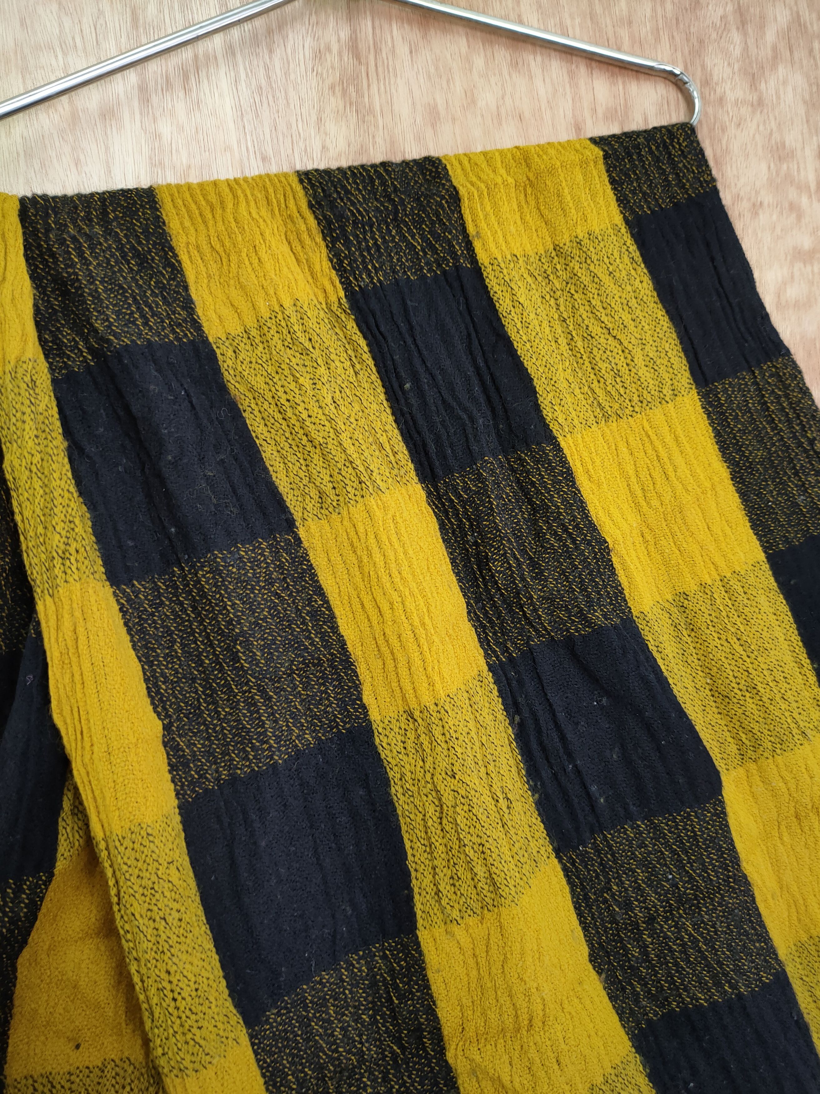 Japanese Brand × Mr. Junko Mr Junko Koshino for men stripe muffler scarves #m26 DL Size ONE SIZE - 4 Thumbnail