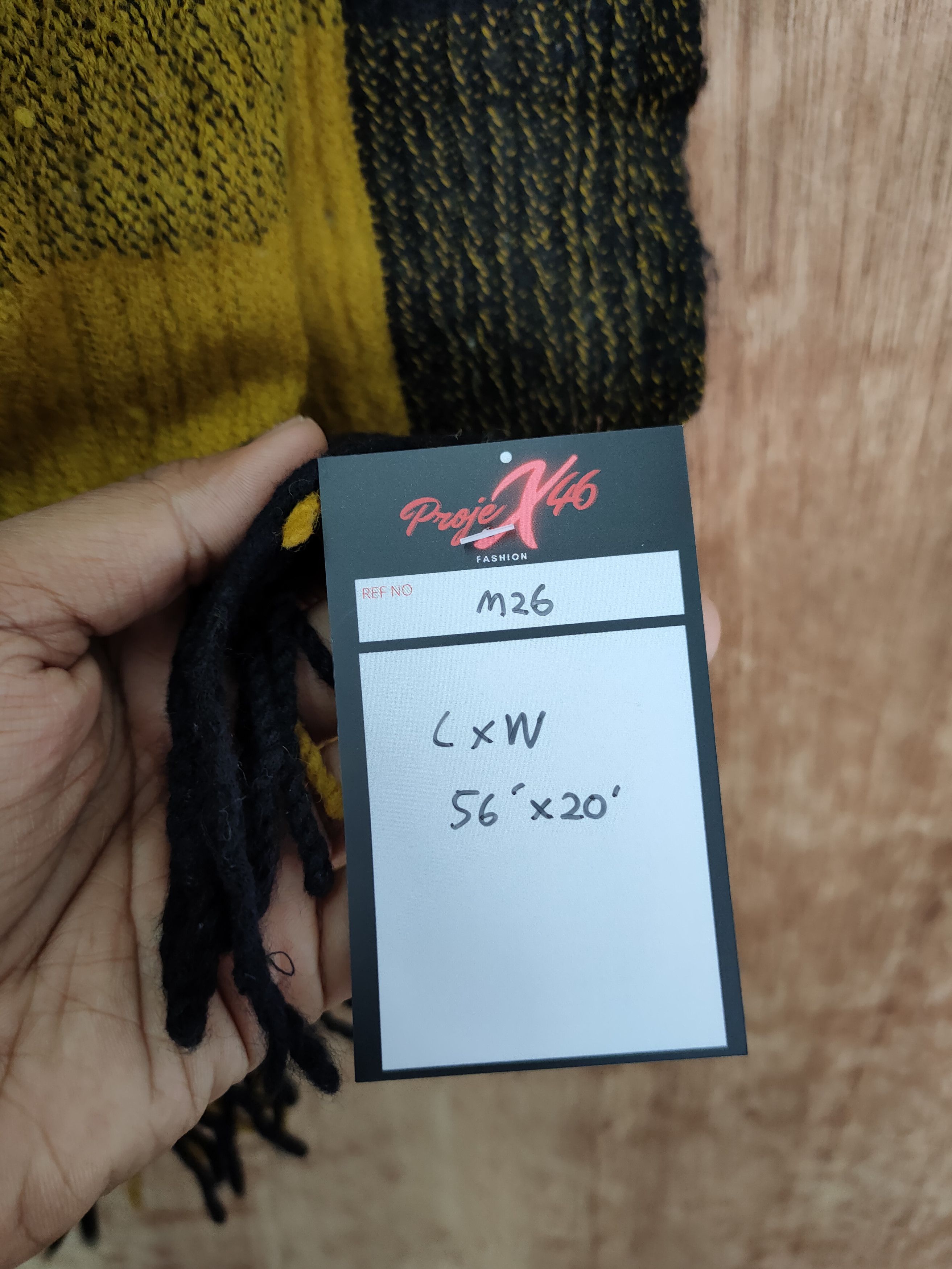 Japanese Brand × Mr. Junko Mr Junko Koshino for men stripe muffler scarves #m26 DL Size ONE SIZE - 7 Thumbnail