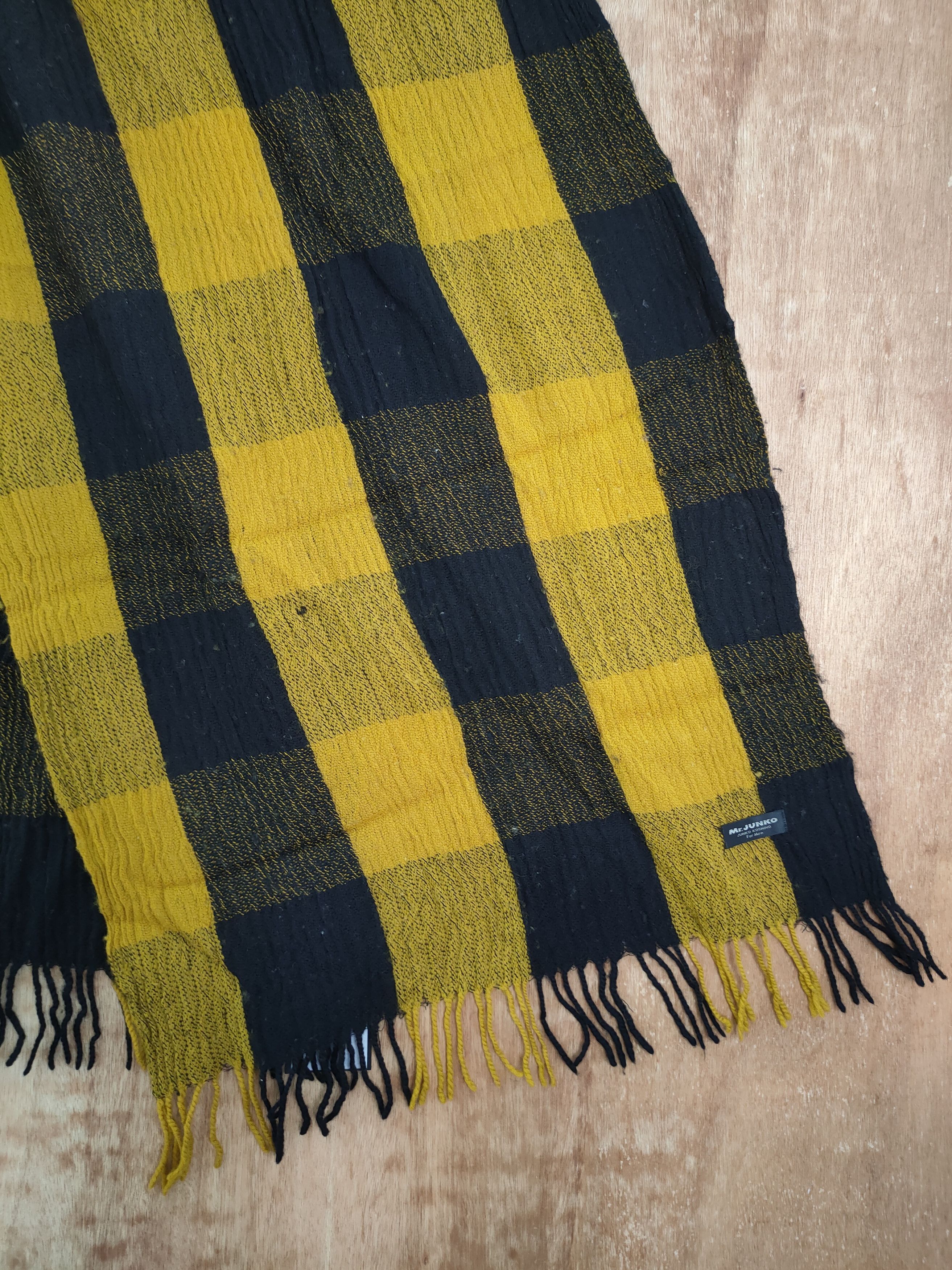 Japanese Brand × Mr. Junko Mr Junko Koshino for men stripe muffler scarves #m26 DL Size ONE SIZE - 2 Thumbnail