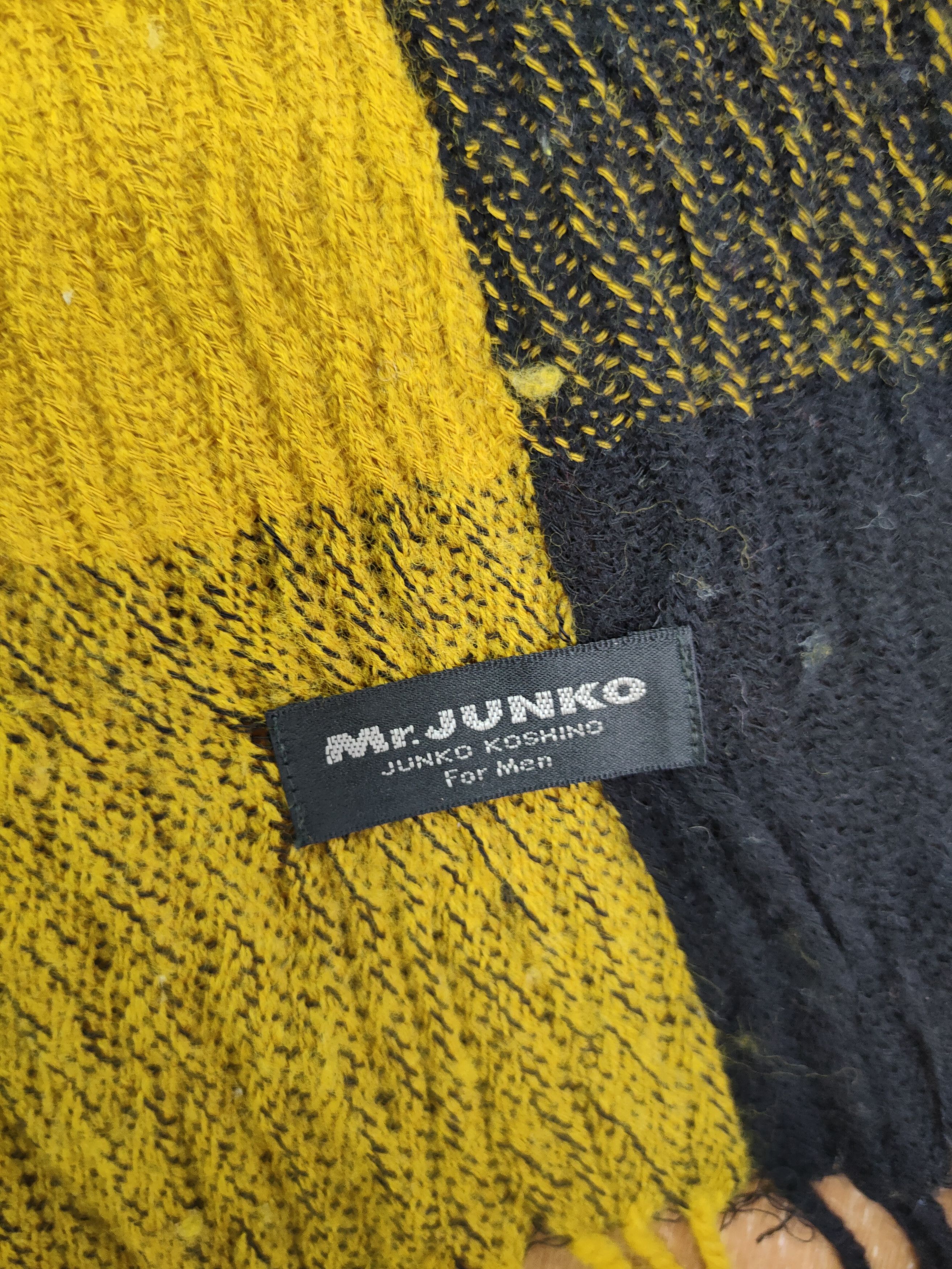 Japanese Brand × Mr. Junko Mr Junko Koshino for men stripe muffler scarves #m26 DL Size ONE SIZE - 6 Thumbnail