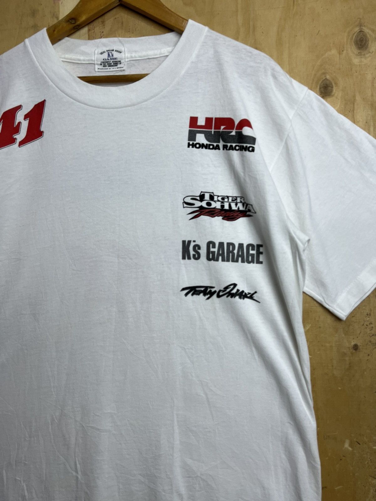 Honda × Vintage Ks Game Honda Racing HRC Size US XL / EU 56 / 4 - 5 Thumbnail