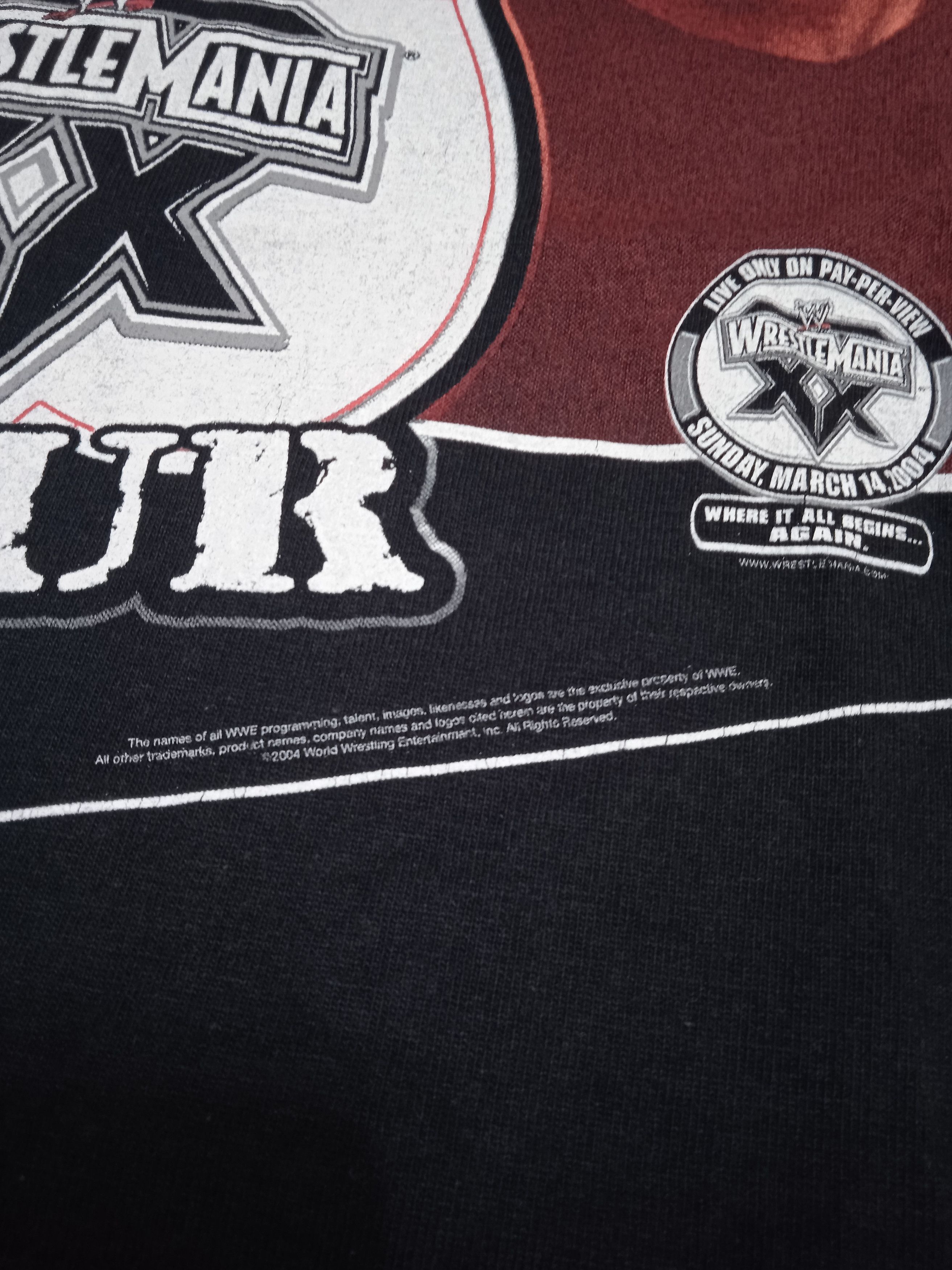 WWE Vintage 00s WWE Road to Wrestlemania XX T-Shirt Size US L / EU 52-54 / 3 - 3 Thumbnail