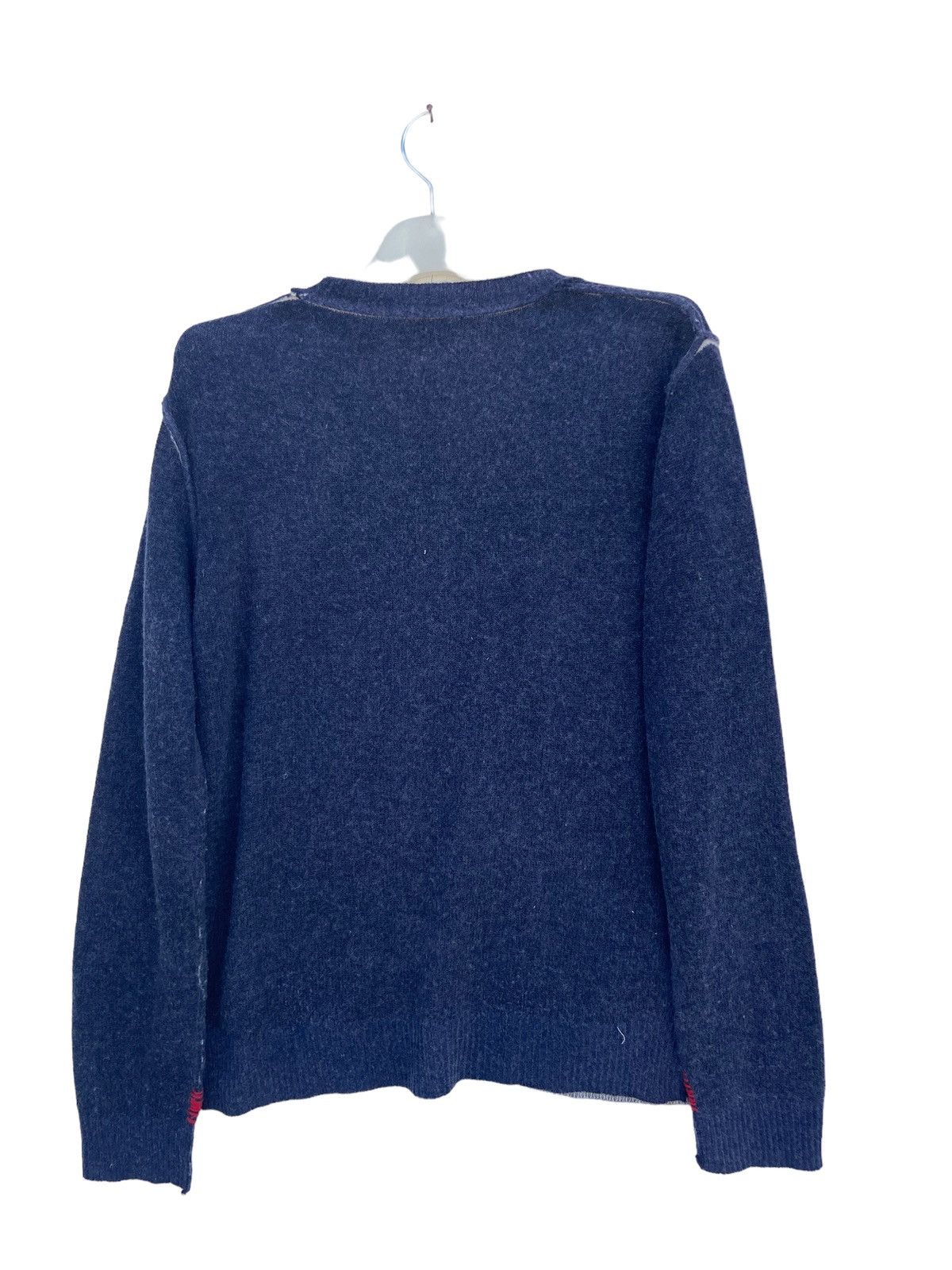 Japanese Brand Gaijin Made Japanese Brand Indigo Sashiko Stitch Sweatshirt Size US M / EU 48-50 / 2 - 2 Thumbnail