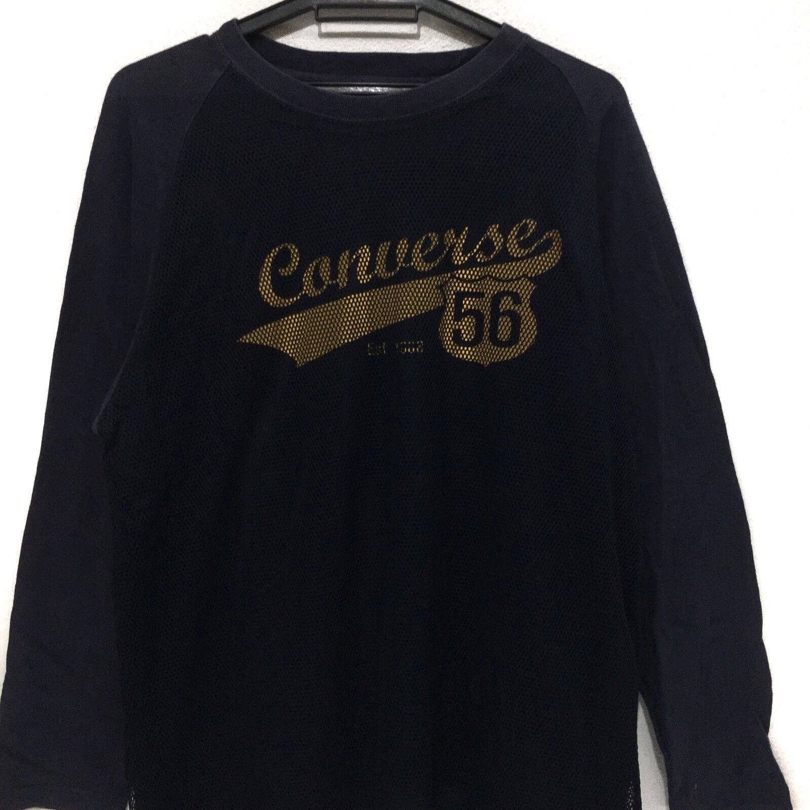 Vtg CONVERSE USA Logo Sweatshirt Sweater Purcell Grunge