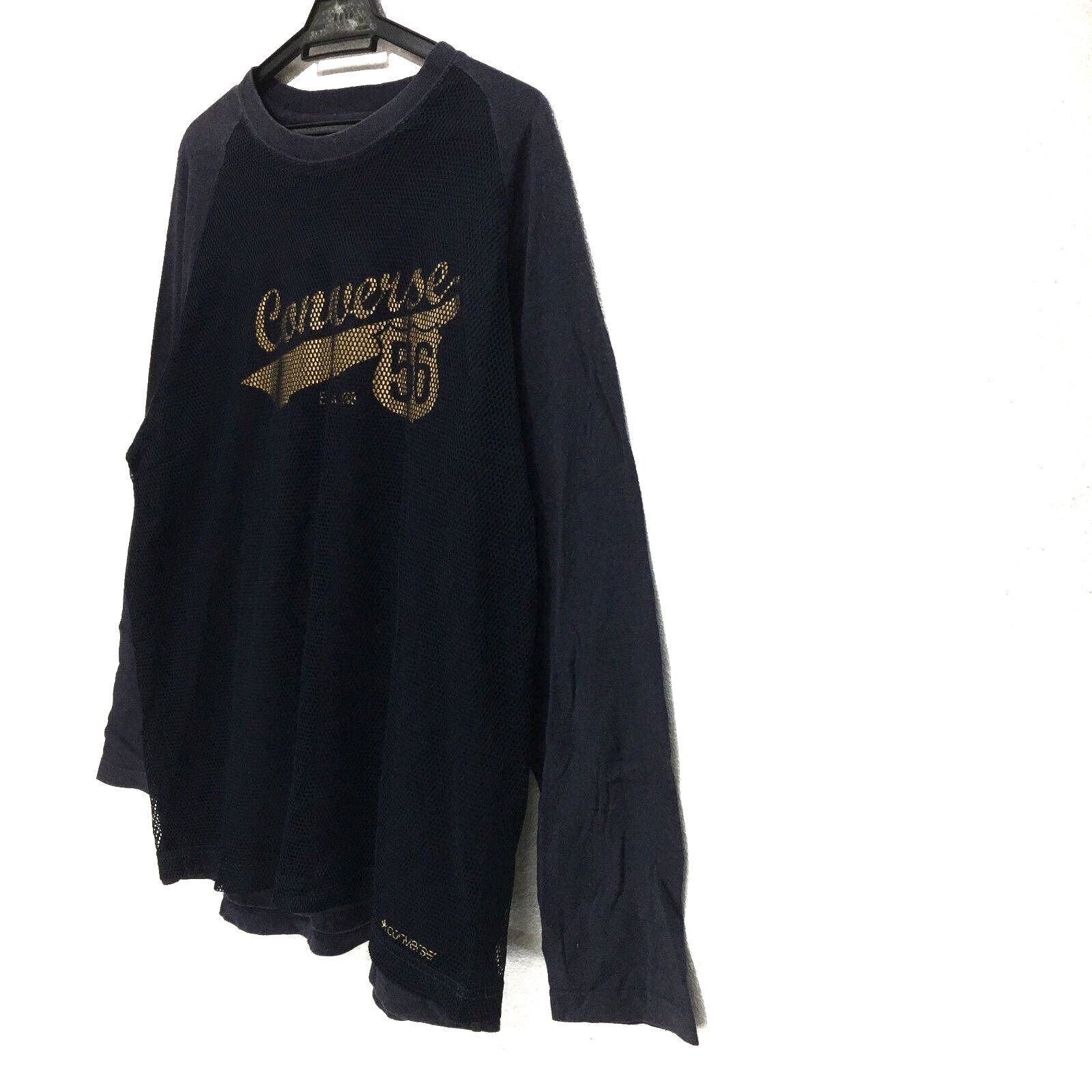 Vtg CONVERSE USA Logo Sweatshirt Sweater Purcell Grunge