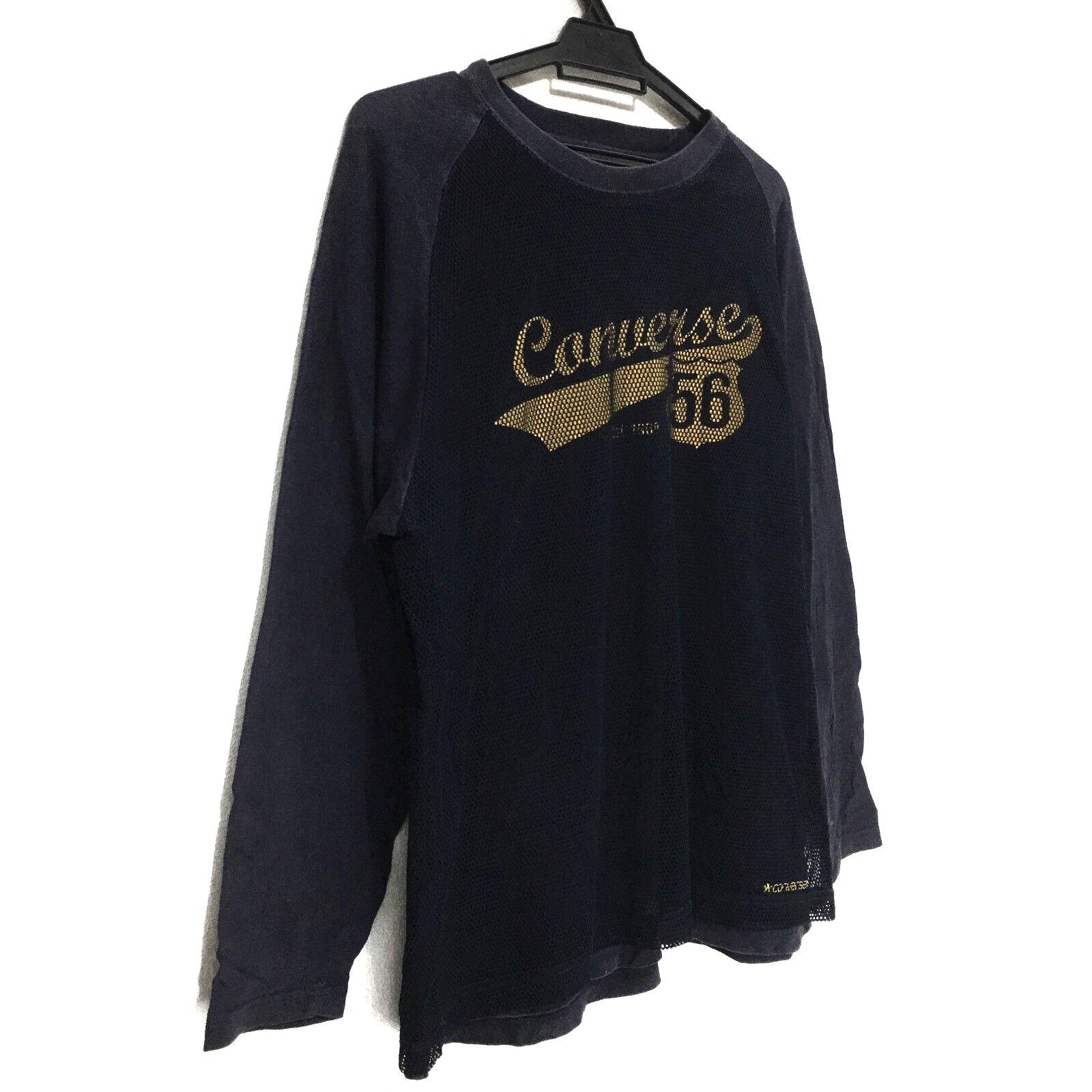 Vtg CONVERSE USA Logo Sweatshirt Sweater Purcell Grunge
