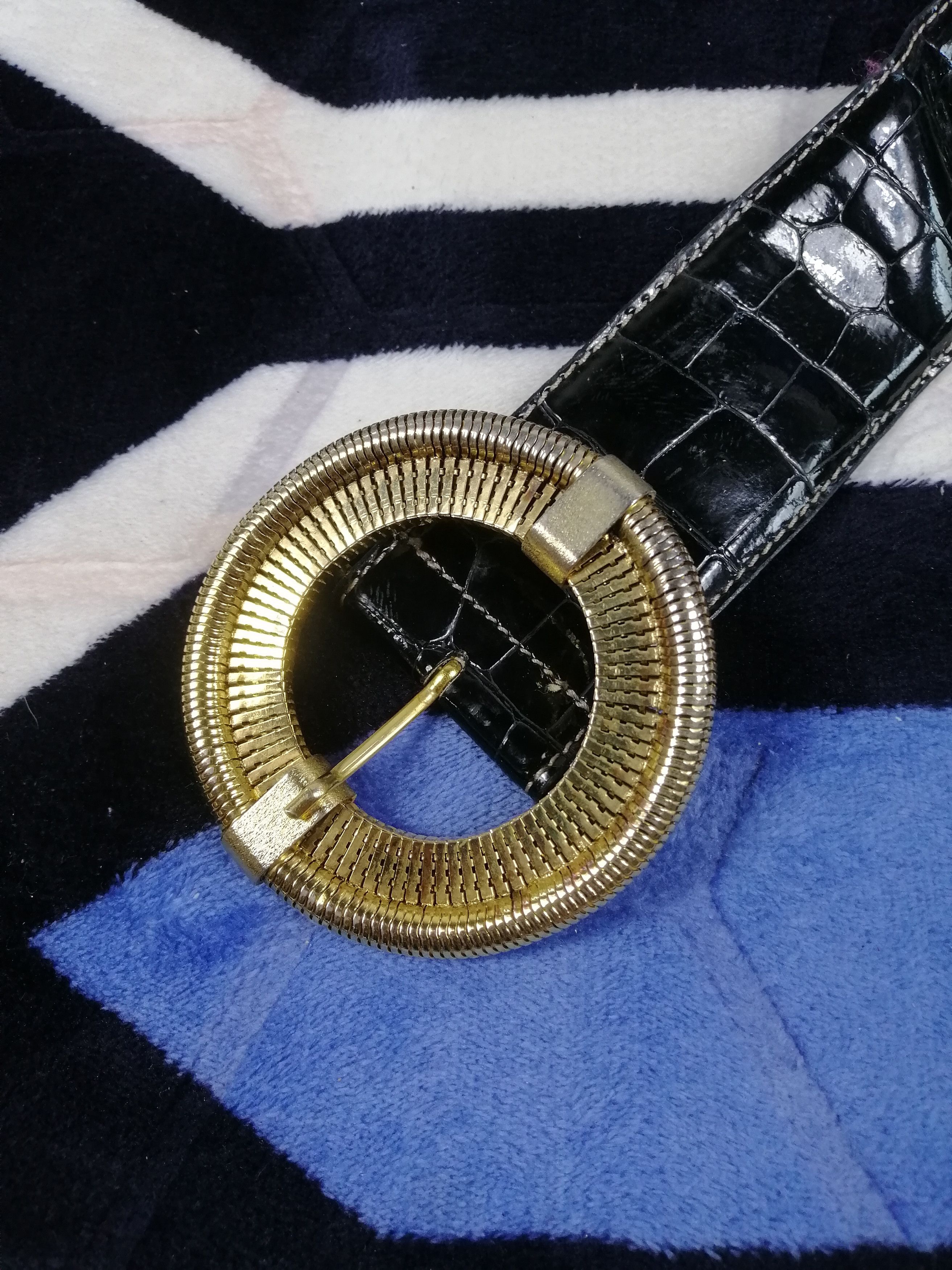 Japanese Brand × Other Gianfranco Ferrre Big Gold Buckle Size ONE SIZE - 4 Thumbnail