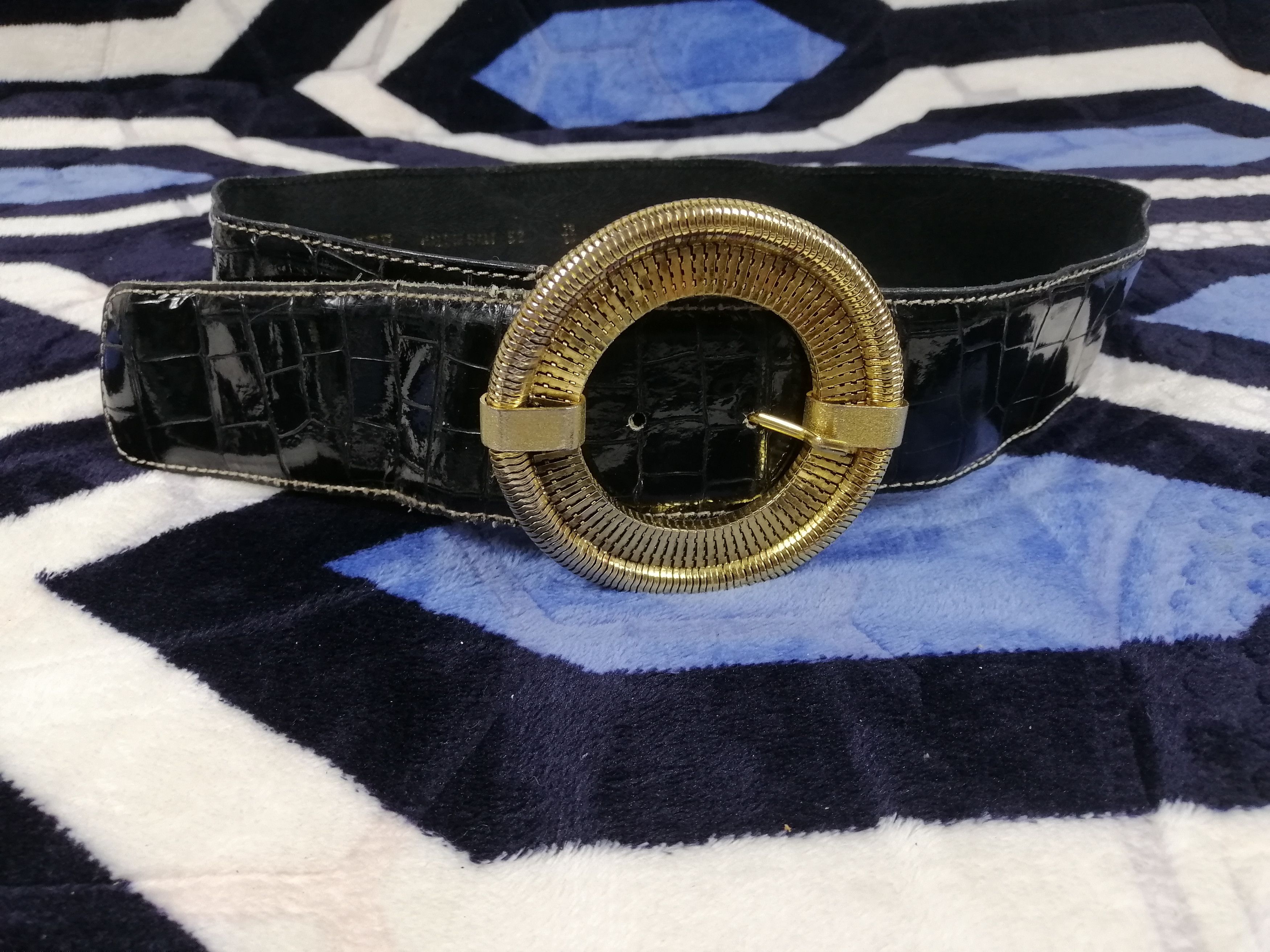 Japanese Brand × Other Gianfranco Ferrre Big Gold Buckle Size ONE SIZE - 1 Thumbnail