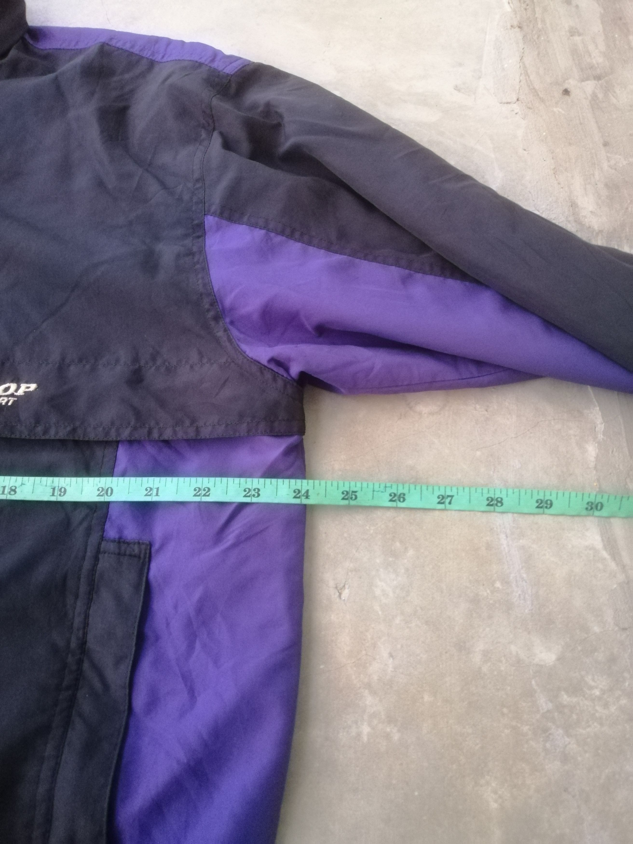 Japanese Brand Dunlop Motorsports Windbreaker Zipper Jacket Colour Block Size US L / EU 52-54 / 3 - 8 Thumbnail