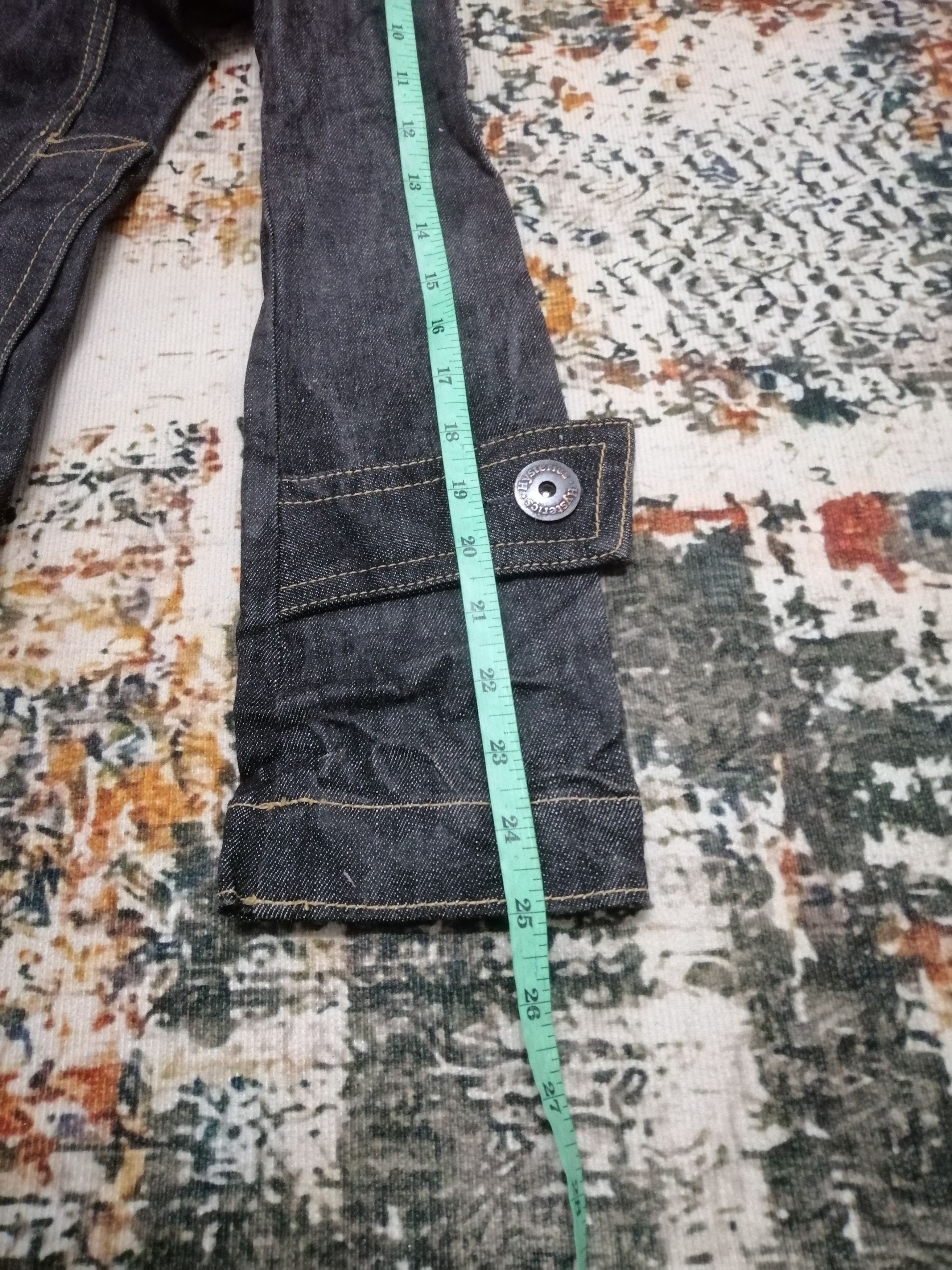 Hysteric Glamour × Japanese Brand Hysterics Glamour Black Jeans Trench Long Coat Button down Size US XS / EU 42 / 0 - 7 Thumbnail