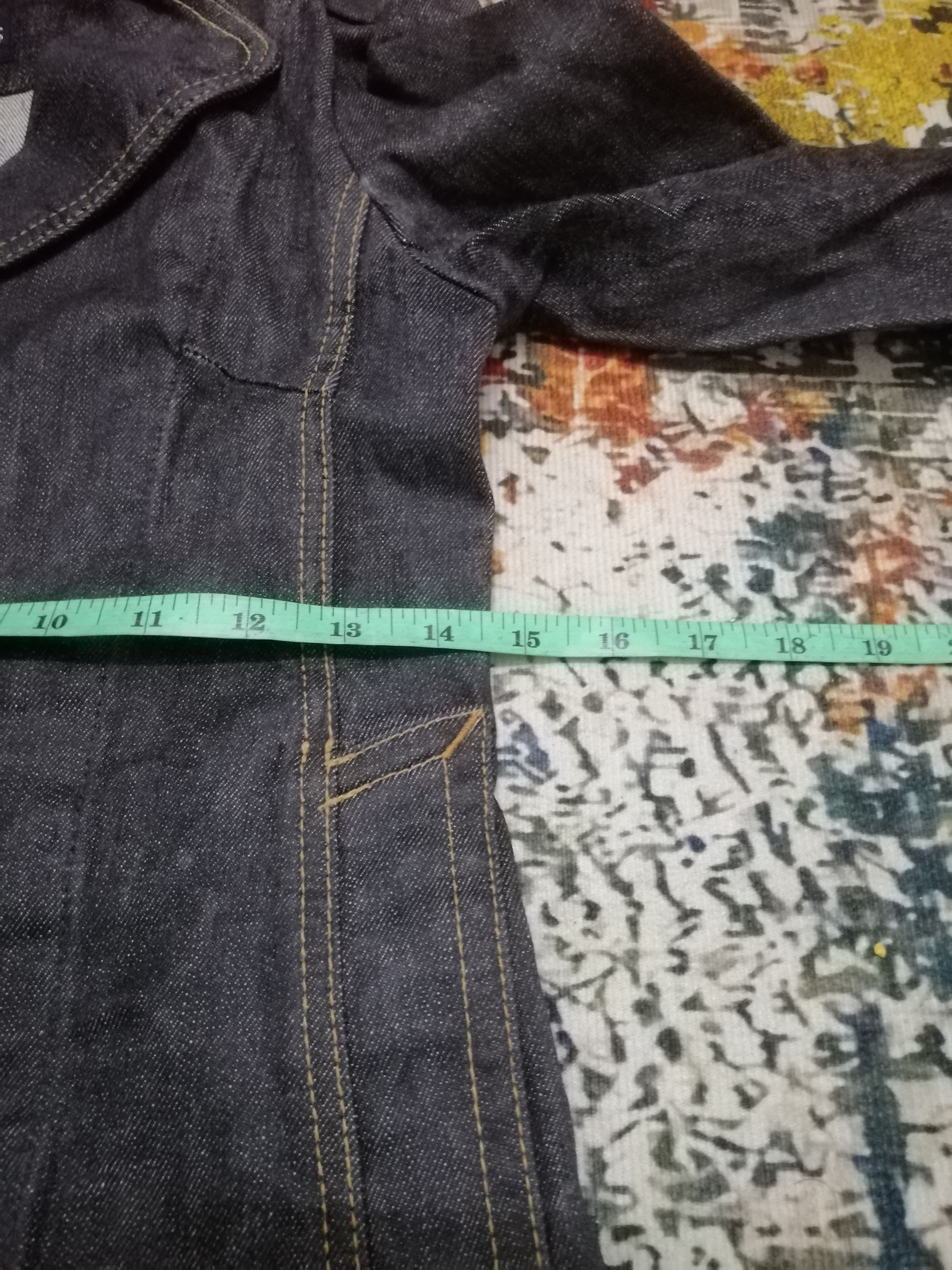 Hysteric Glamour × Japanese Brand Hysterics Glamour Black Jeans Trench Long Coat Button down Size US XS / EU 42 / 0 - 9 Thumbnail