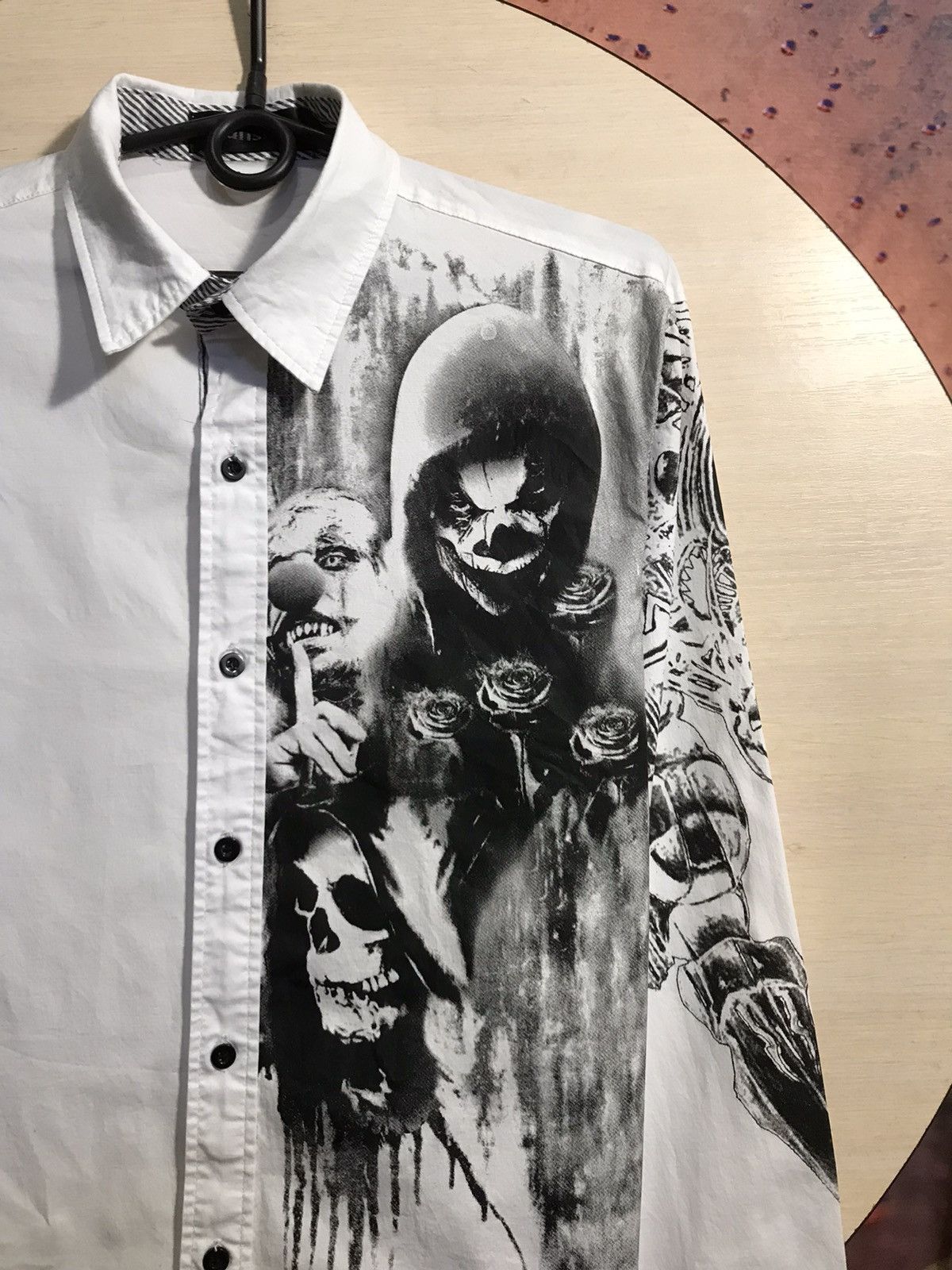 Vintage Vintage streetwear crazy shirt Size US M / EU 48-50 / 2 - 3 Thumbnail
