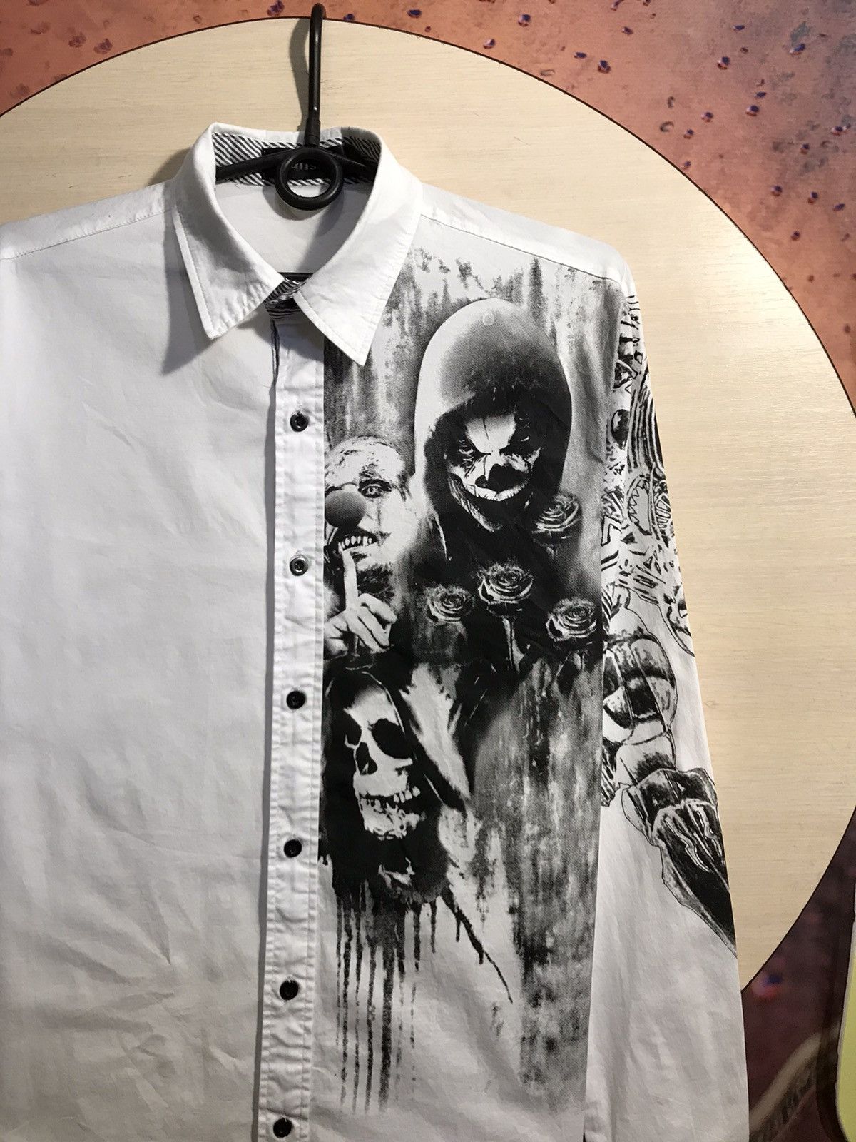 Vintage Vintage streetwear crazy shirt Size US M / EU 48-50 / 2 - 1 Thumbnail