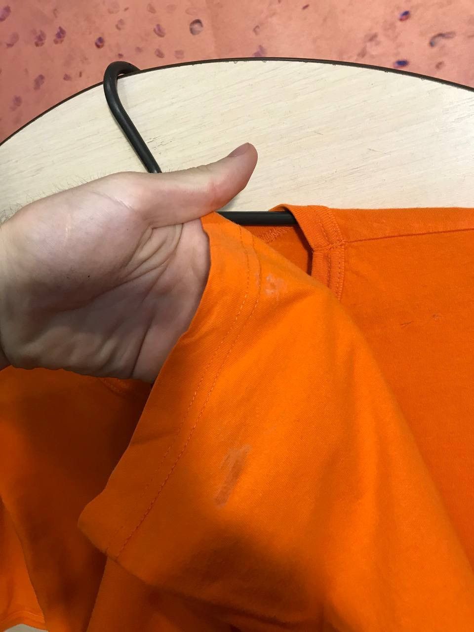 Nike × Vintage Vintage Nike orange streetwear tee Size US S / EU 44-46 / 1 - 5 Thumbnail