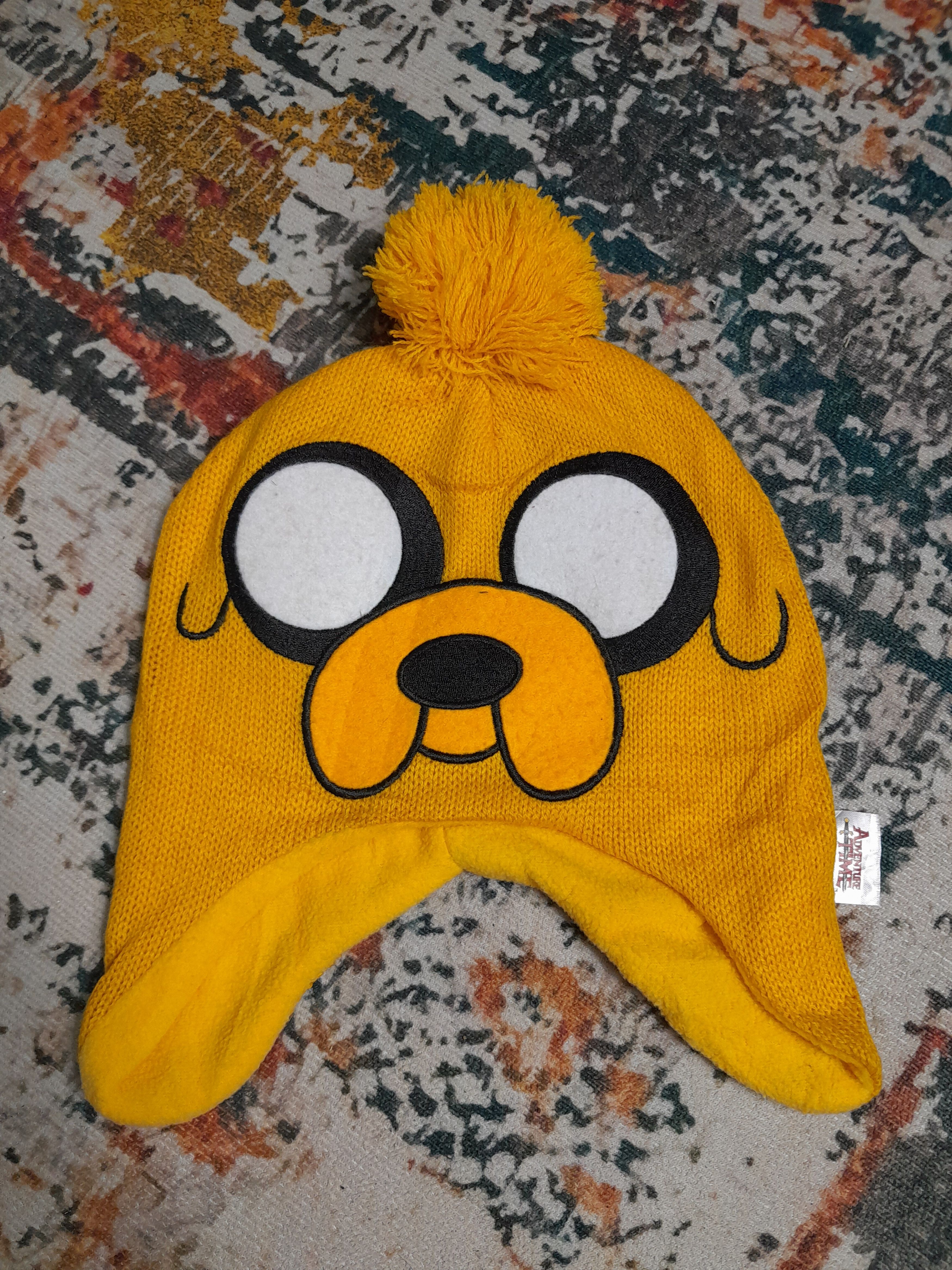 Cartoon Network × Nickelodeon Adventure Time Jake s12 Beanie Hat Cap Size ONE SIZE - 2 Thumbnail