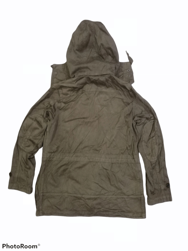 CABANE de ZUCCa × Issey Miyake × Japanese Brand Vintage Carbane De Zucca Military Zipper Hoodie Parka Size US M / EU 48-50 / 2 - 5 Thumbnail