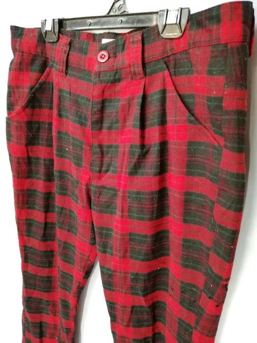 Japanese Brand Japanese Rydia Checked Plaid Skinny Fit Street Punk Size US 31 - 2 Thumbnail