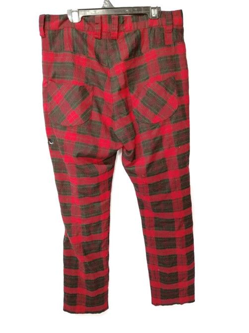 Japanese Brand Japanese Rydia Checked Plaid Skinny Fit Street Punk Size US 31 - 4 Thumbnail
