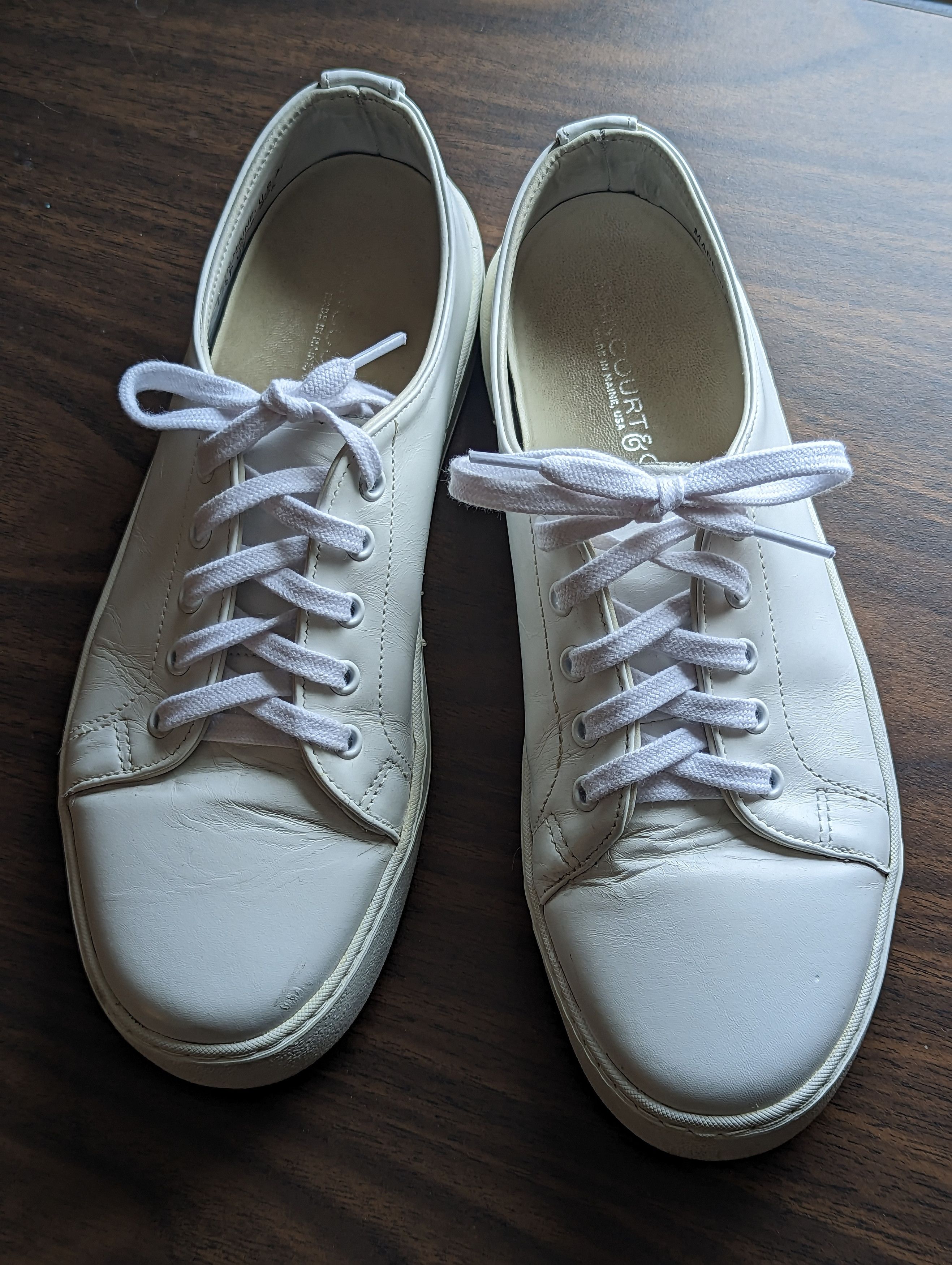 Rancourt & Co. Rancourt Court Classic Low, White on White, sz9.5D | Grailed