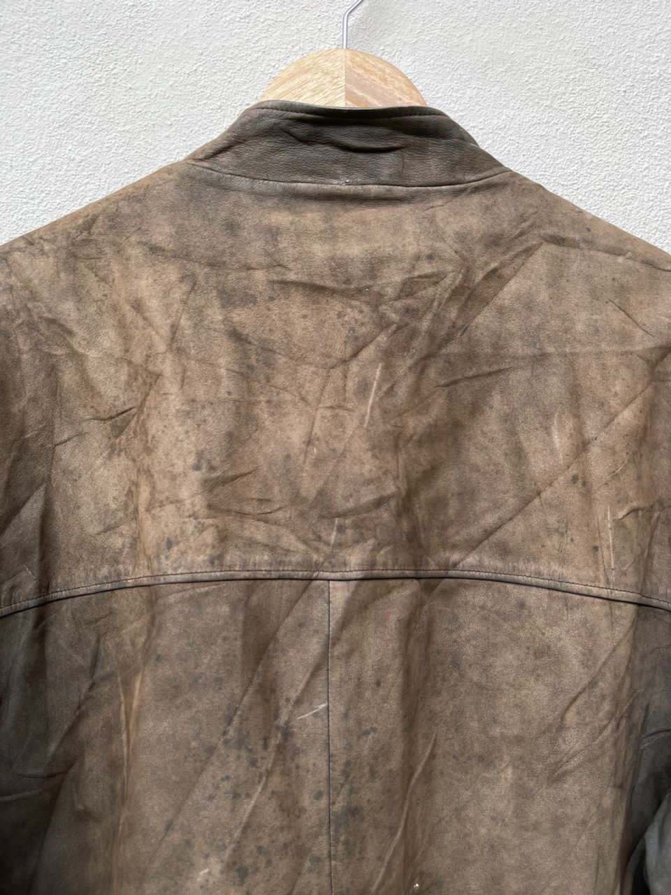 Agnes B. Homme Paris Leather Jacket