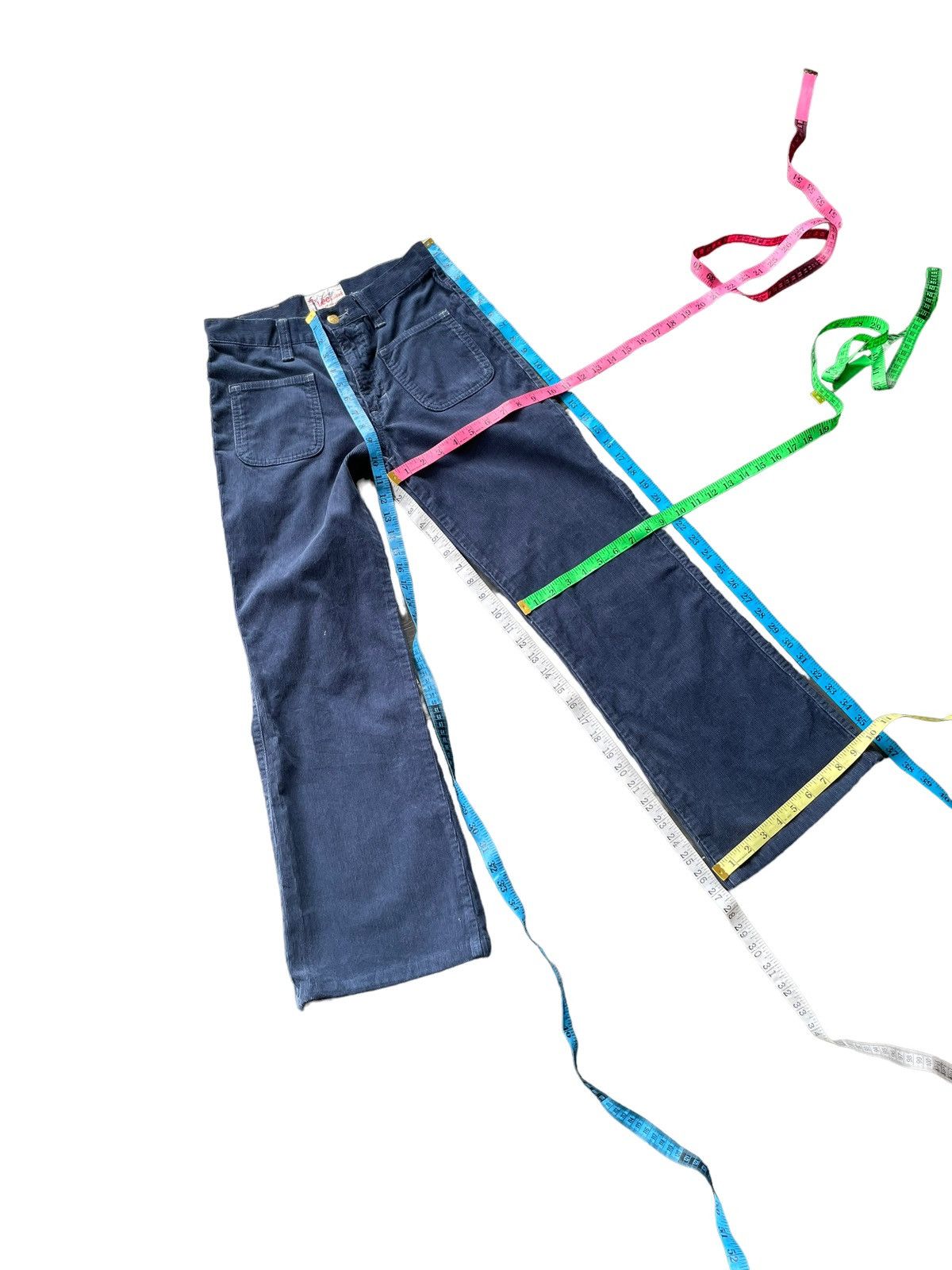 Lee Lady Lee Rider Sanforized Coduroy Bell Bottom Size 28" / US 6 / IT 42 - 17 Thumbnail