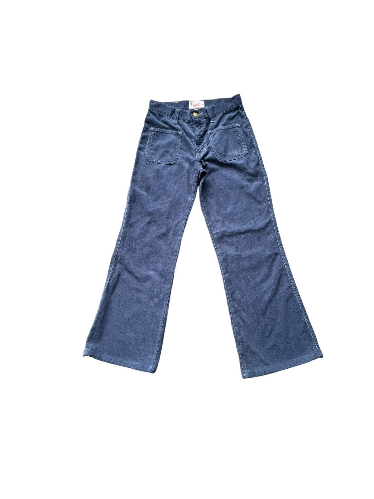 Lee Lady Lee Rider Sanforized Coduroy Bell Bottom Size 28" / US 6 / IT 42 - 1 Thumbnail