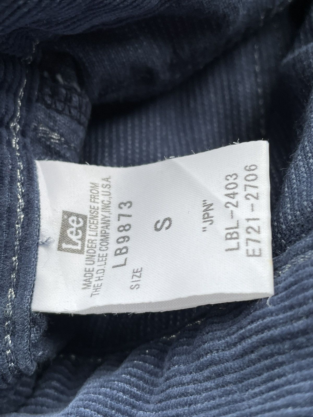 Lee Lady Lee Rider Sanforized Coduroy Bell Bottom Size 28" / US 6 / IT 42 - 11 Thumbnail