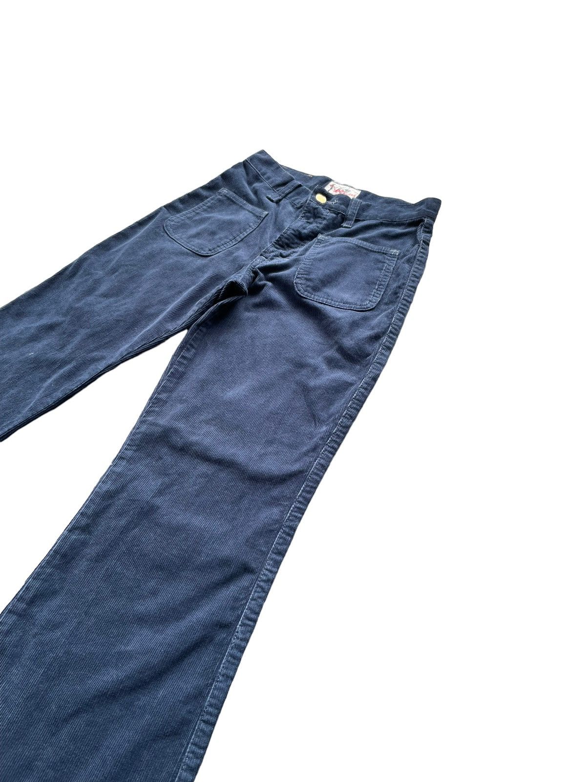 Lee Lady Lee Rider Sanforized Coduroy Bell Bottom Size 28" / US 6 / IT 42 - 2 Thumbnail