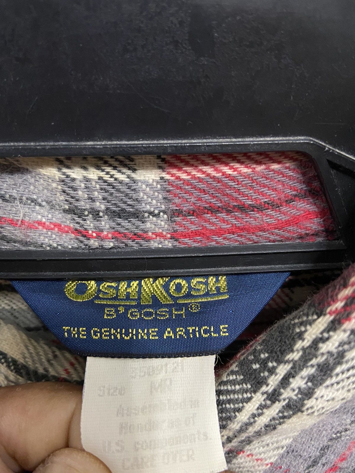 Oshkosh Vintage OshKosh Flannel double pocket workwear Size US M / EU 48-50 / 2 - 3 Thumbnail