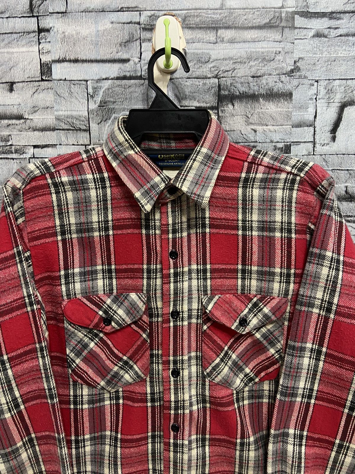 Oshkosh Vintage OshKosh Flannel double pocket workwear Size US M / EU 48-50 / 2 - 2 Thumbnail