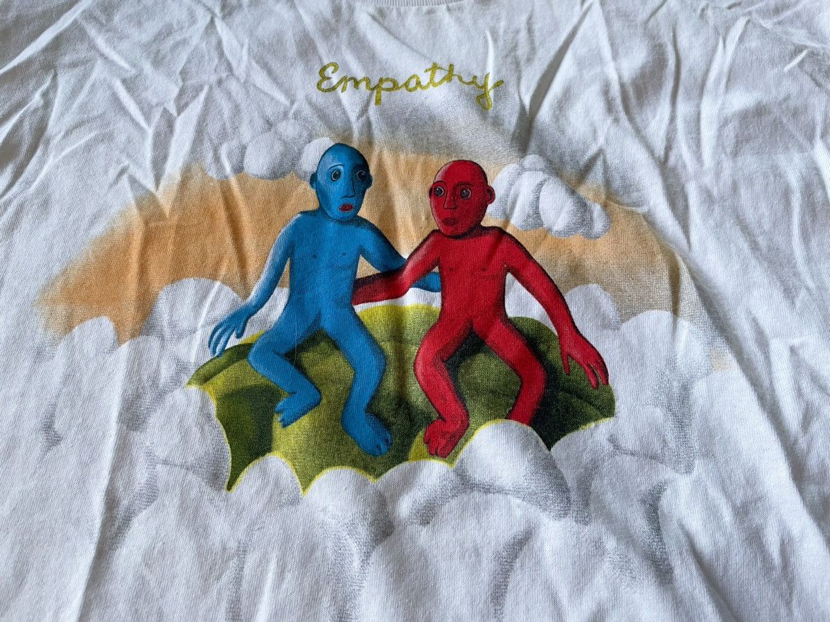 Advisry Clothing Large Creature World Empathy Tee White Danny Cole NFT Shirt Size US L / EU 52-54 / 3 - 3 Thumbnail