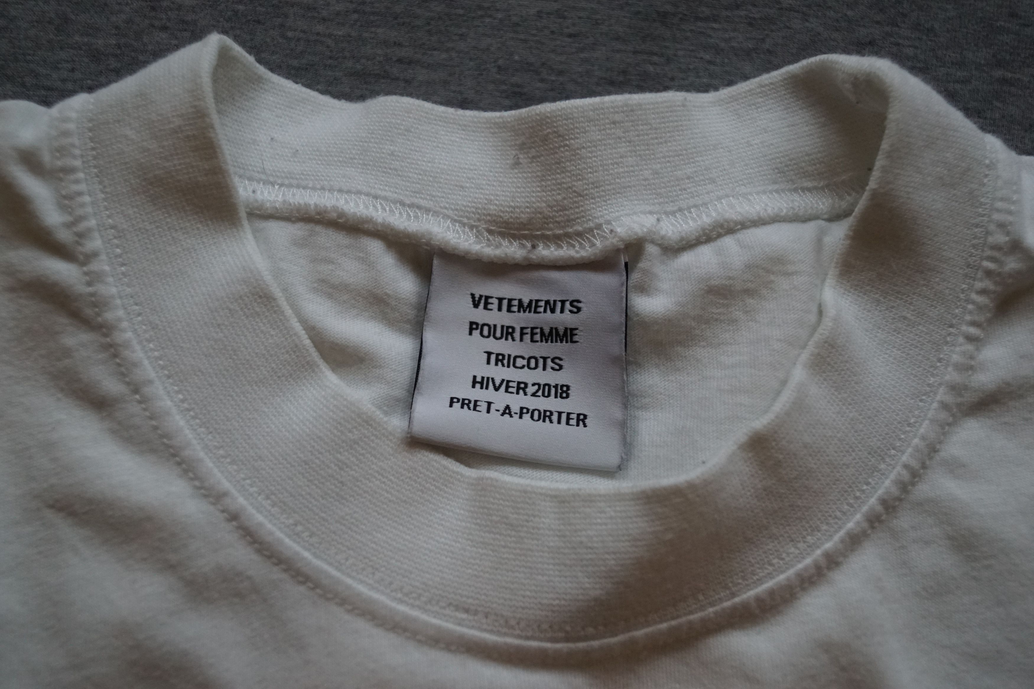 Vetements Vetements Staff tee Size M / US 6-8 / IT 42-44 - 5 Thumbnail