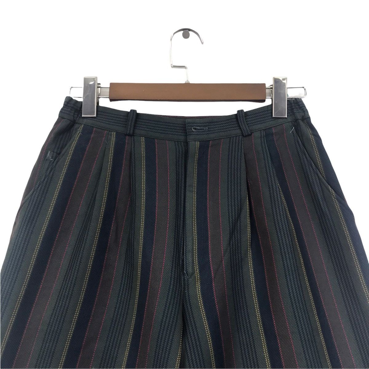 Burberry Vintage BURBERRYS LONDON Stripe Wool Trousers Pant Burberry Size US 28 / EU 44 - 2 Thumbnail